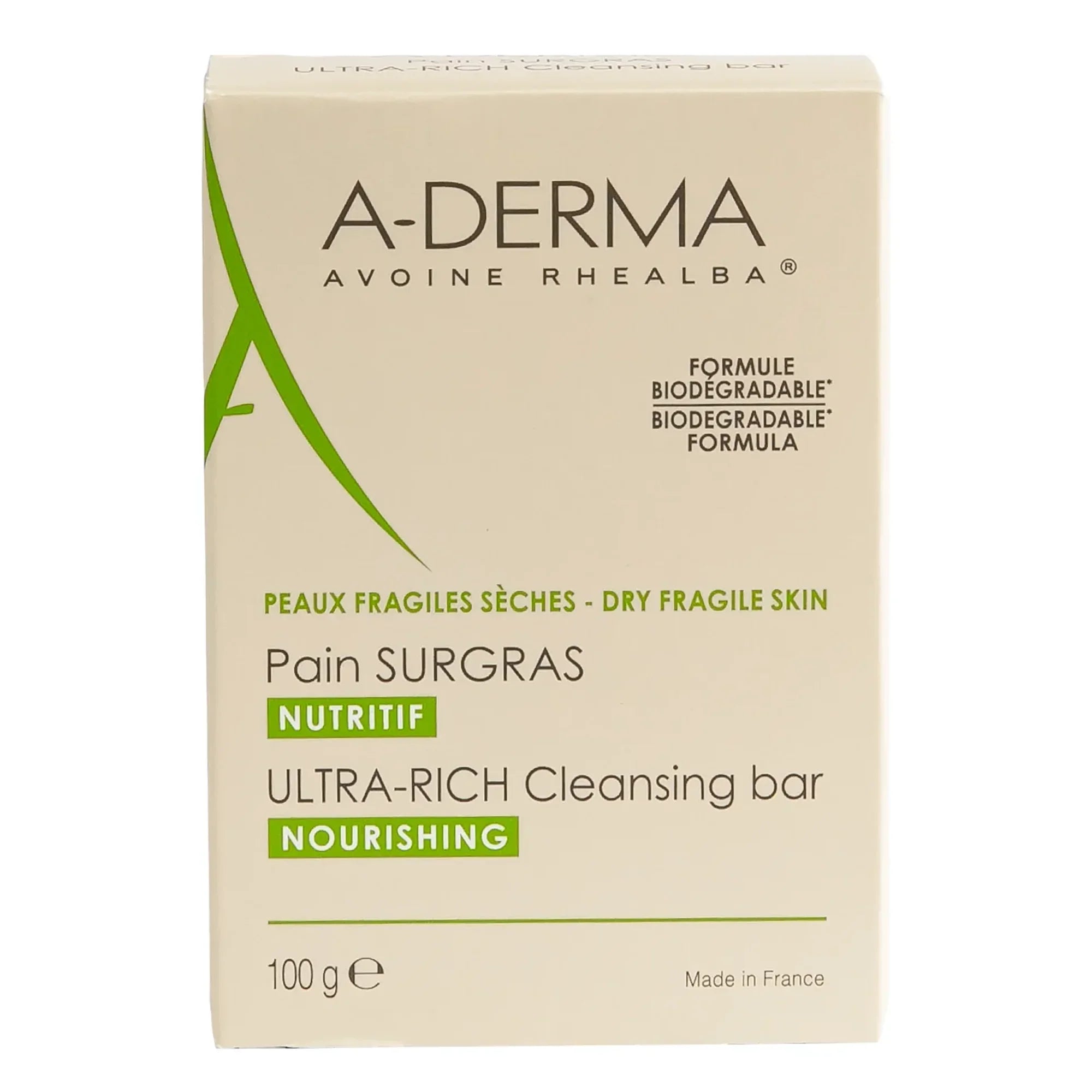 A-Derma Ultra-Rich Cleansing Bar 100g Lebanon