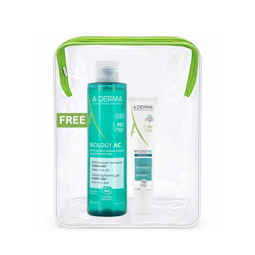 A-Derma Biology AC Perfect Anti-blemish fluid Bundle Lebanon