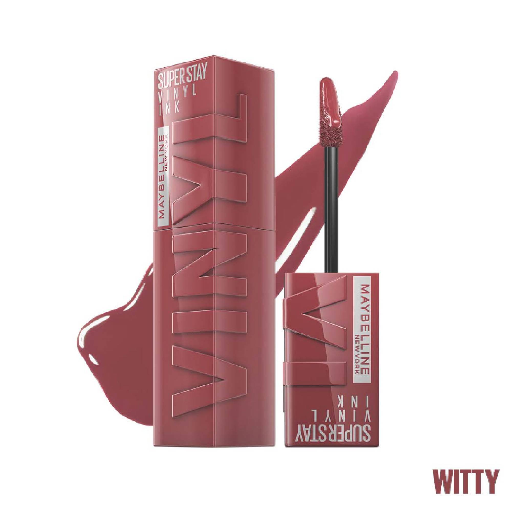 Maybelline New York SuperStay Vinyl Ink Nude Liquid Lipstick 40 Witty Lebanon
