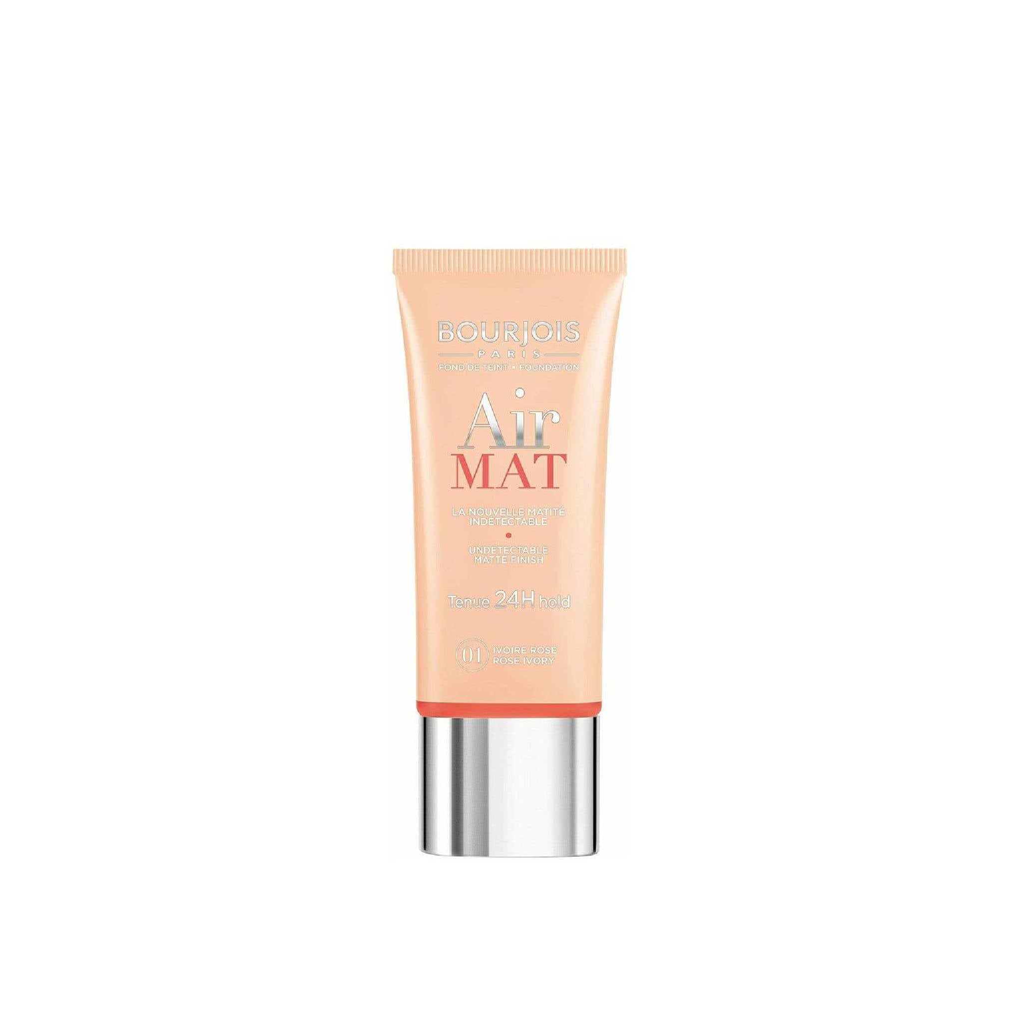 Bourjois Paris Air Mat Foundation 01 Rose Ivory Lebanon