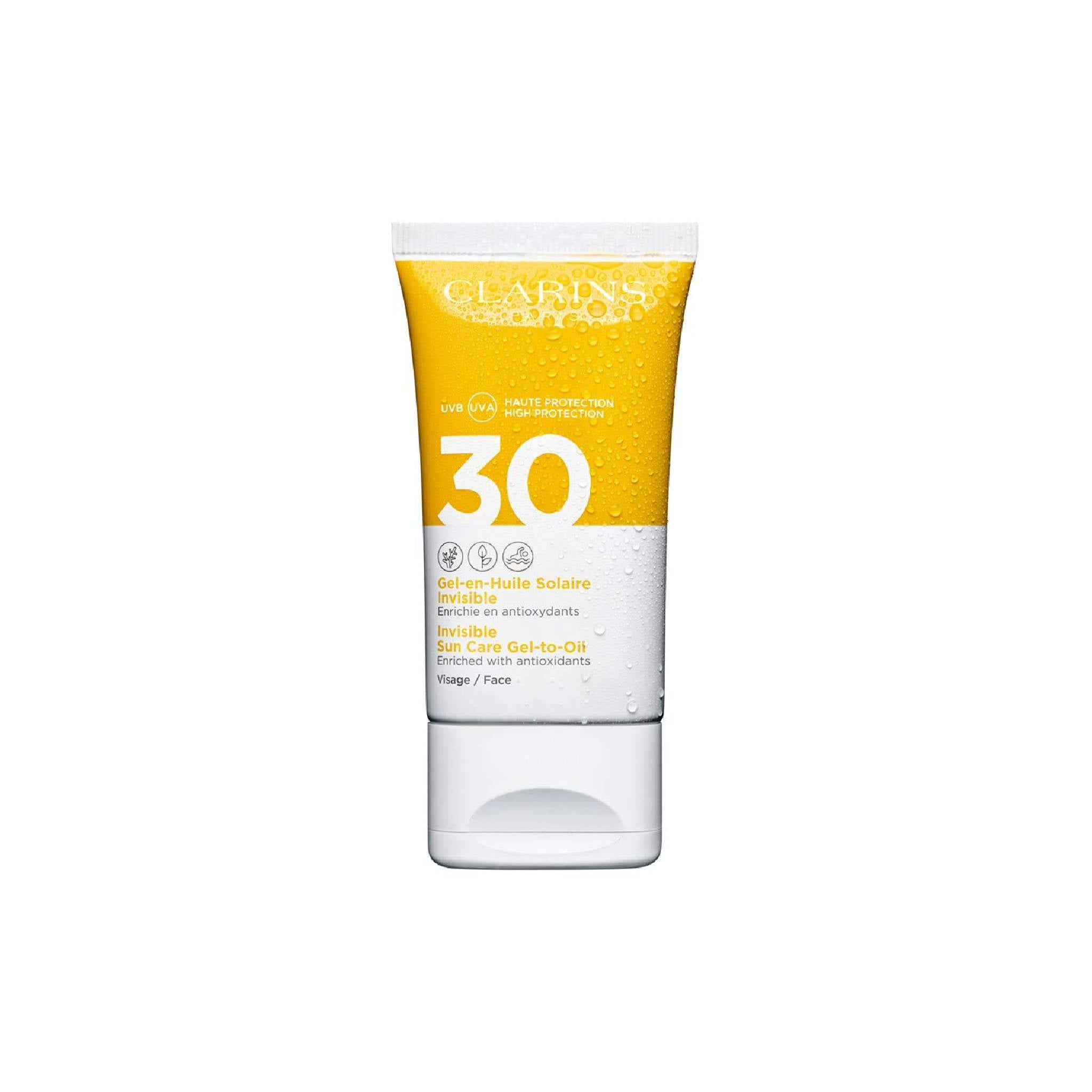 Clarins Invisible Gel-To-Oil Facial Sun Care SPF30 50ml Lebanon