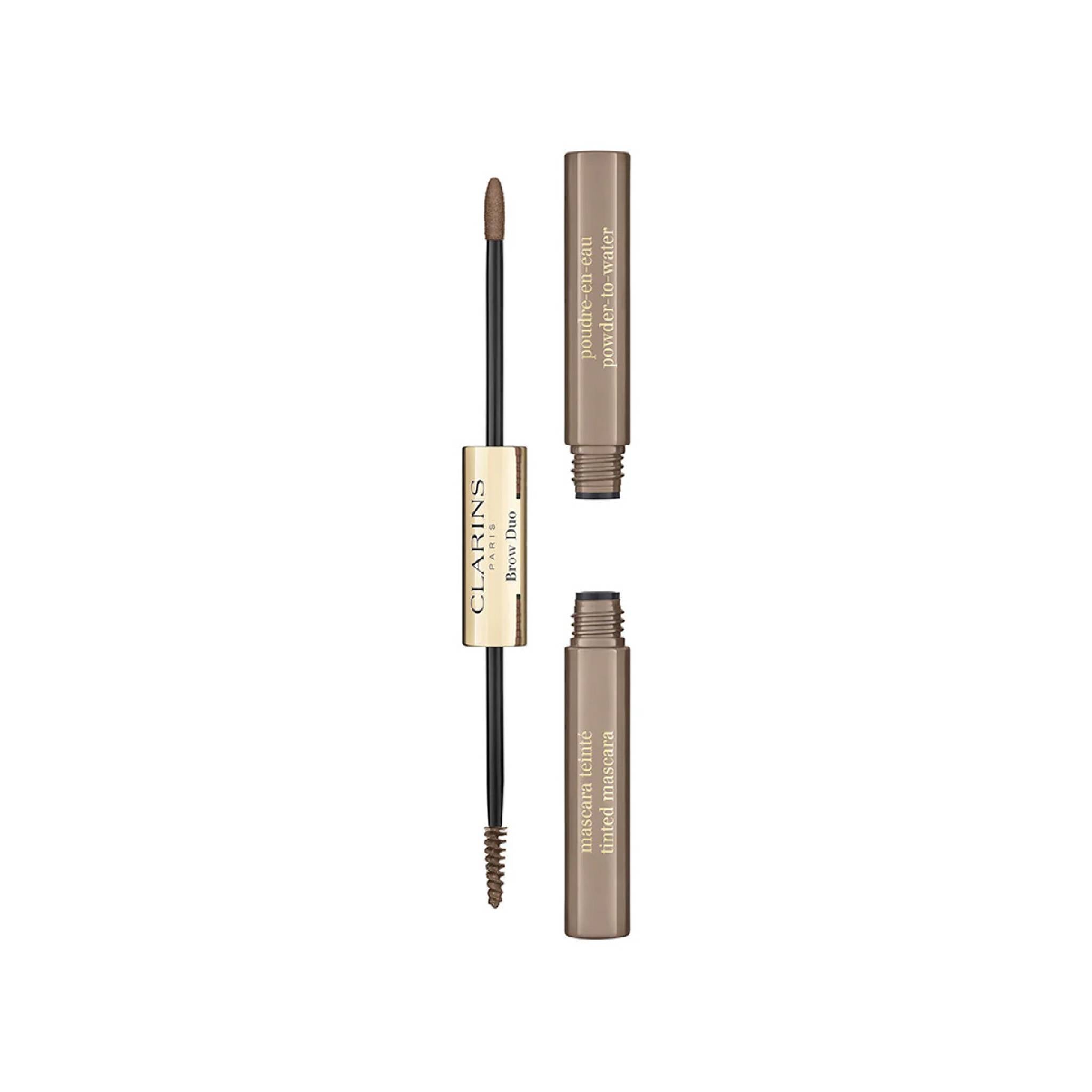 Clarins Brow Duo Eyebrow Powder And Mascara 01 Tawny Blond Lebanon