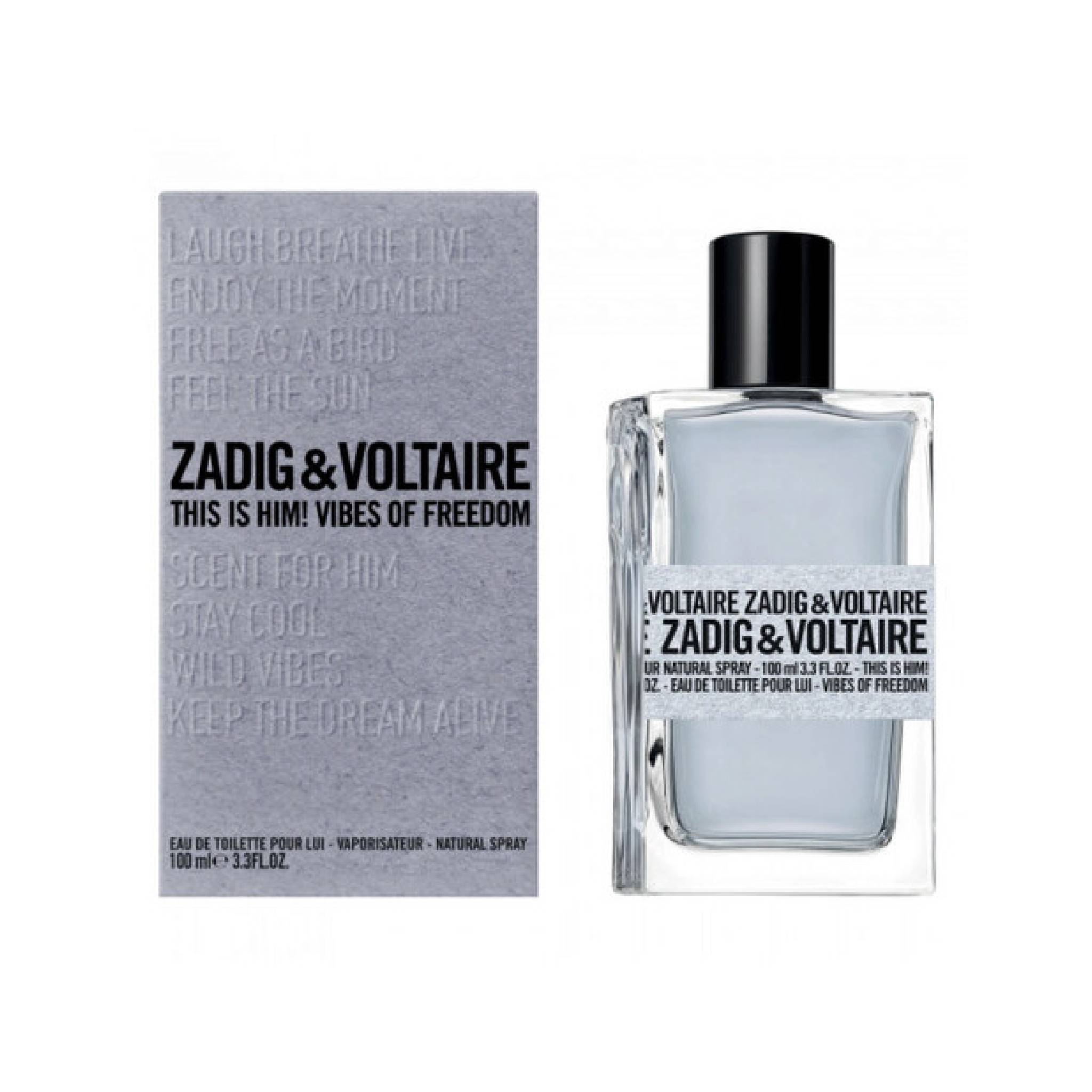 Zadig & Voltaire This is Him! Vibes of Freedom Eau de Toilette 100ml Lebanon