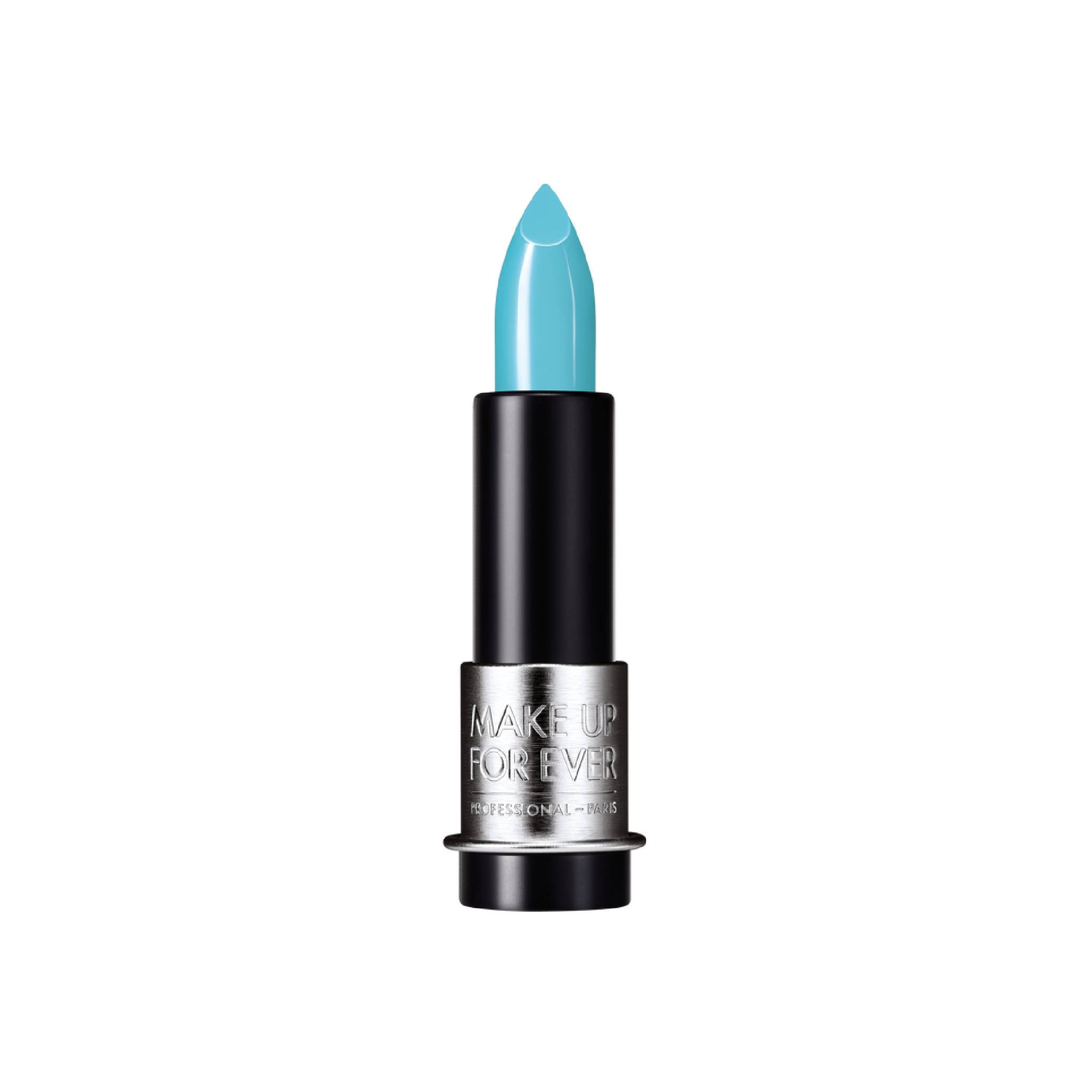 Make Up For Ever Artist Rouge Creme Lipstick C602 Turquoise Blue Lebanon