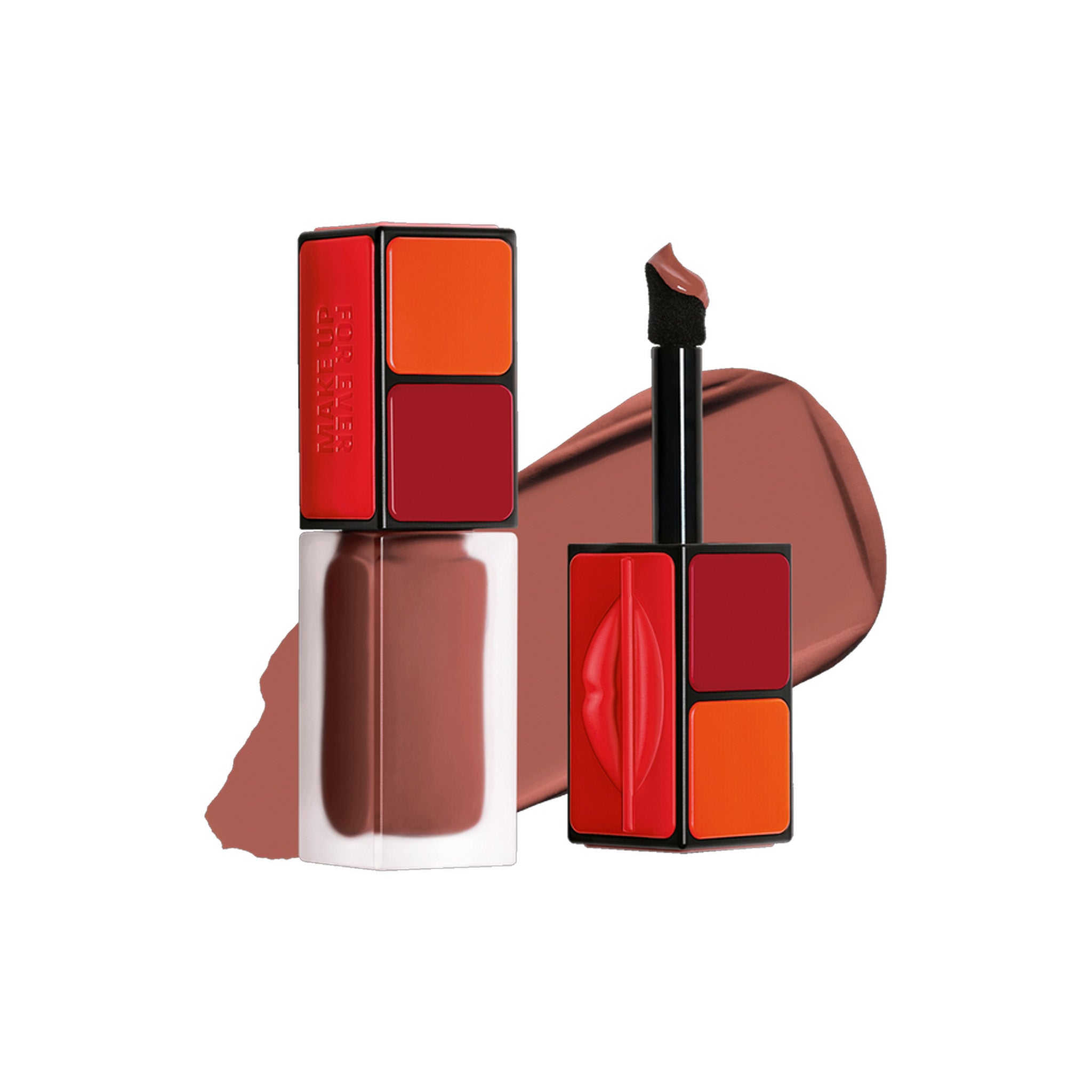 Make Up For Ever Artist Liquid Color Matte Lipstick 606 Wherever Walnut Warm Rose Nude Lebanon