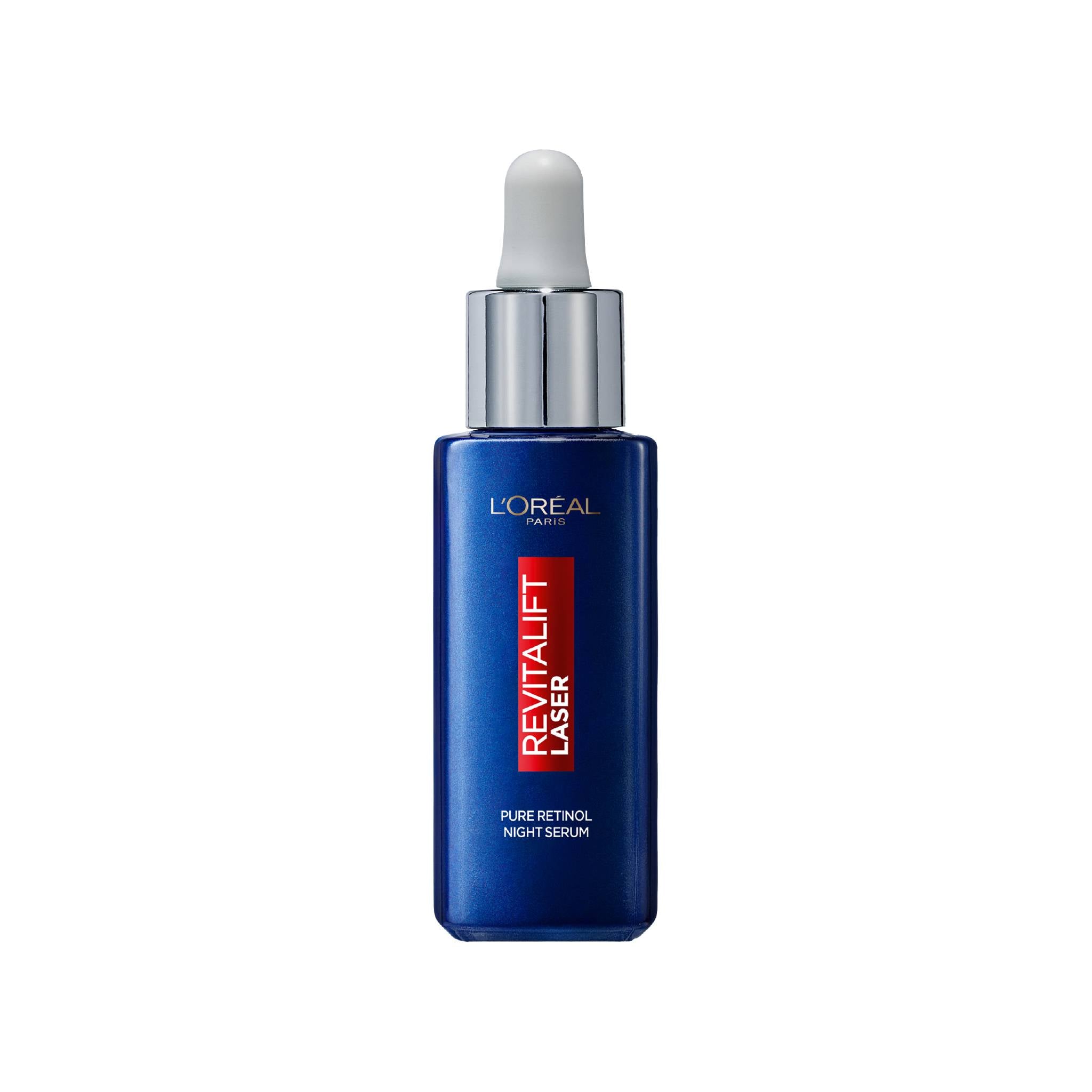 L'Oreal Paris Revitalift Retinol Night Serum For Face, With 0.2% Pure Retinol, Moisturizes Skin and Eliminates Deep Wrinkles, For All Skin Types 30ml Lebanon