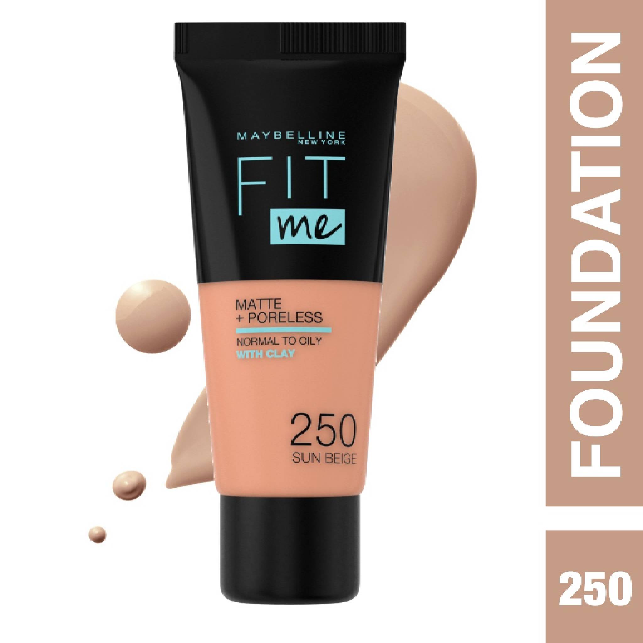 Maybelline New York Fit Me Matte Foundation 250 Sun Beige Lebanon