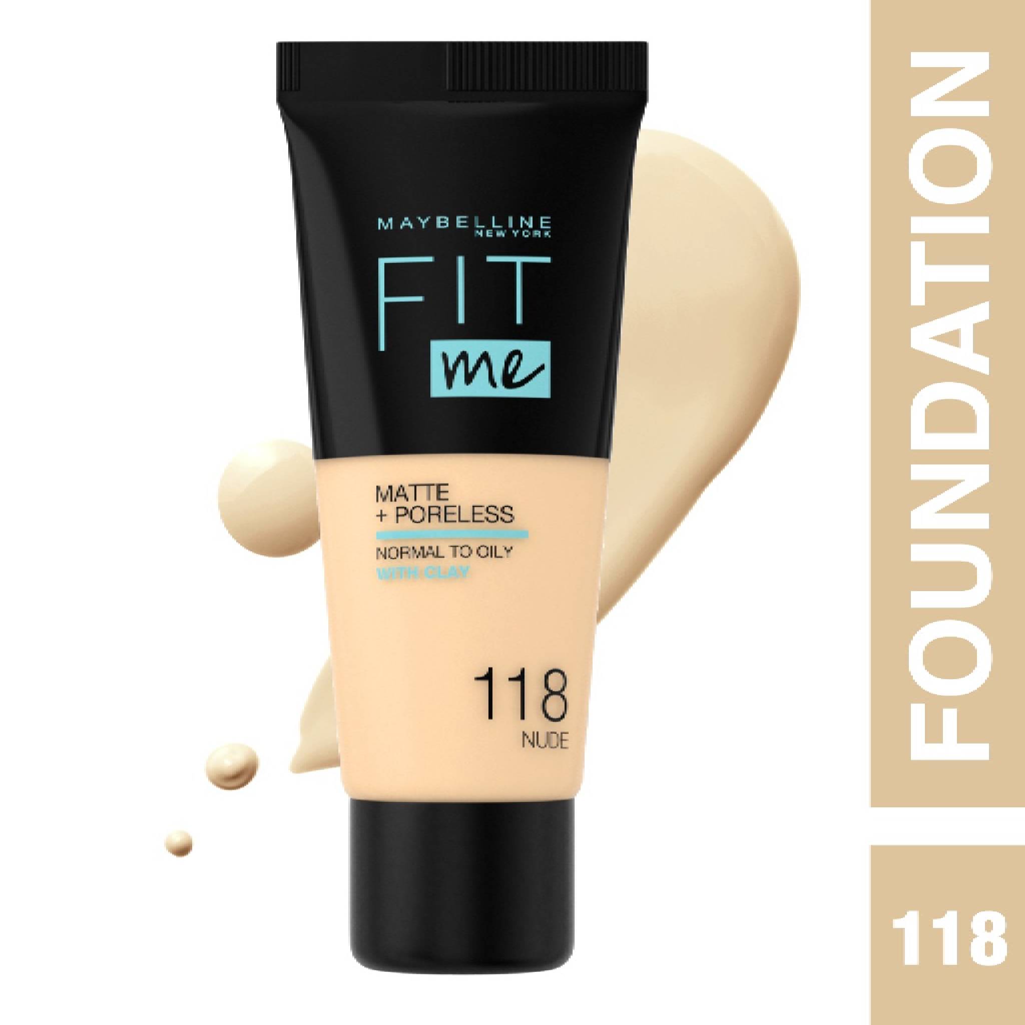 Maybelline New York Fit Me Matte Foundation 118 Nude Lebanon