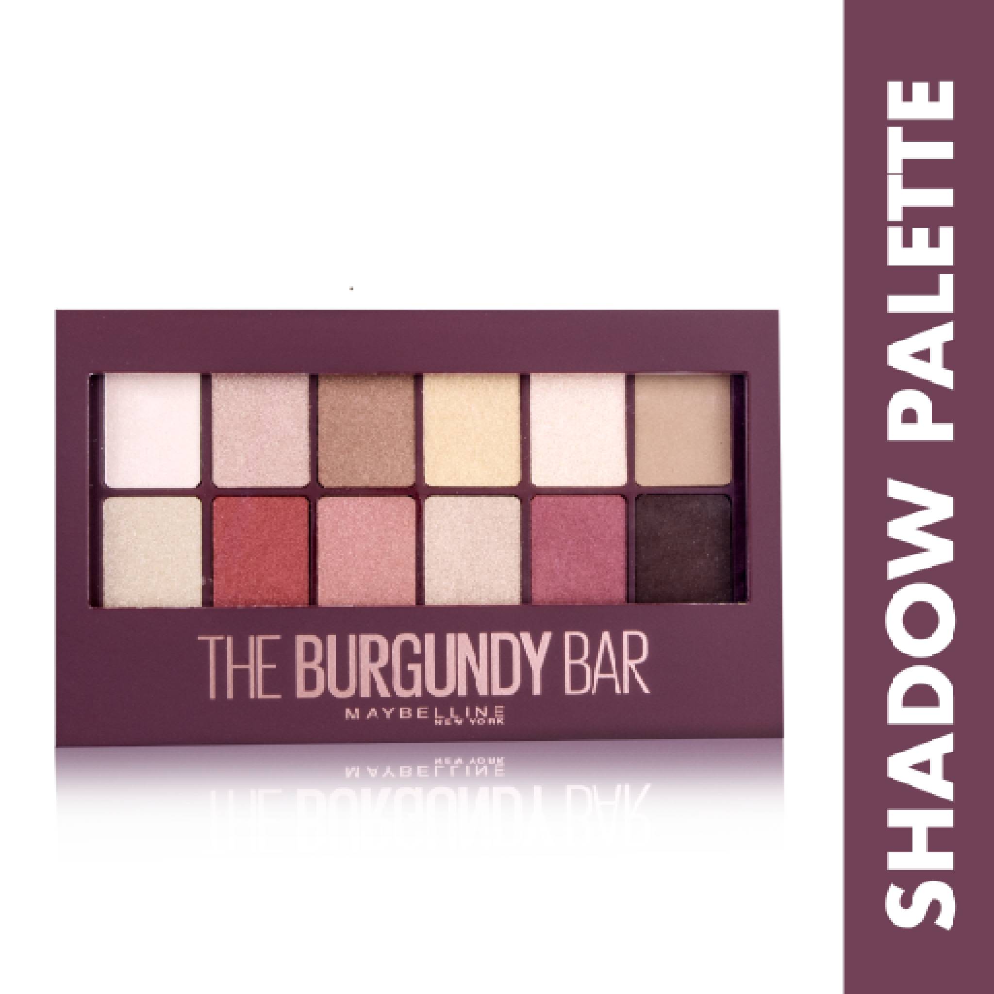 Maybelline New York The Burgundy Bar Eyeshadow Palette 04 Lebanon