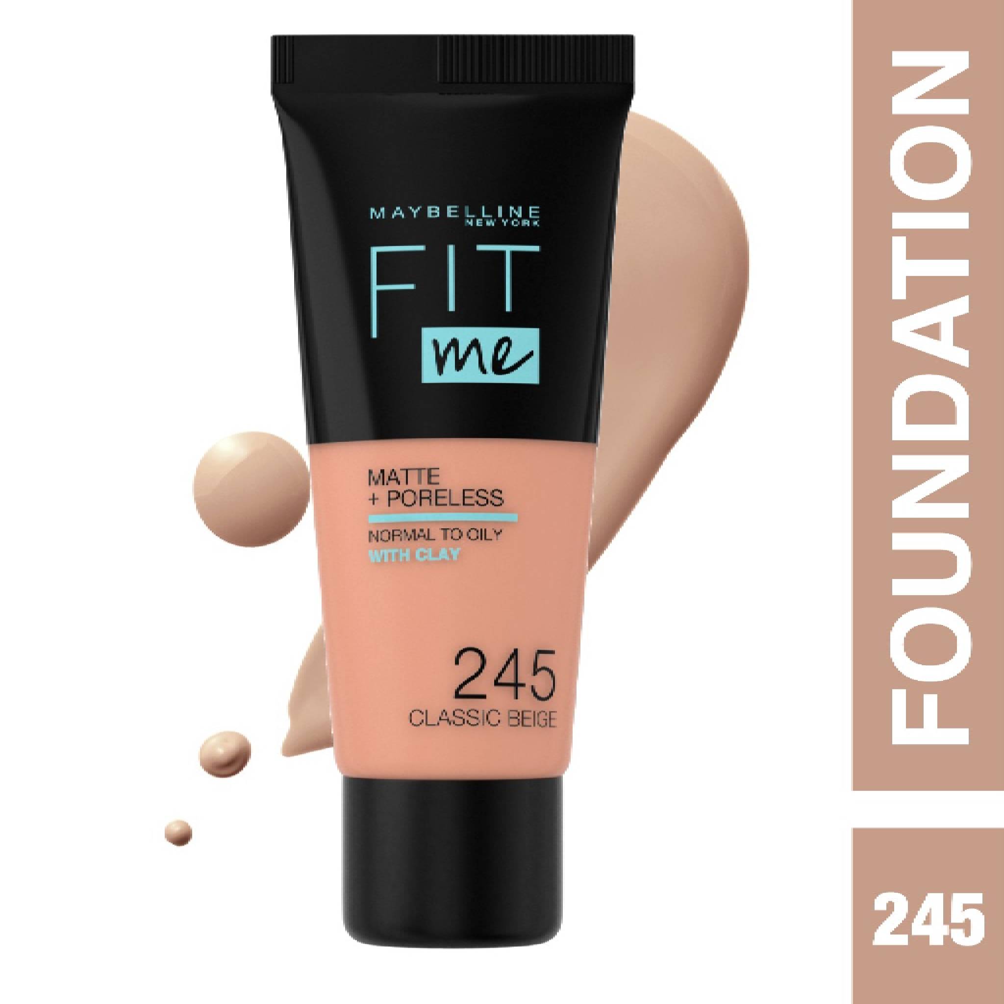 Maybelline New York Fit Me Matte Foundation 245 Classic Beige Lebanon