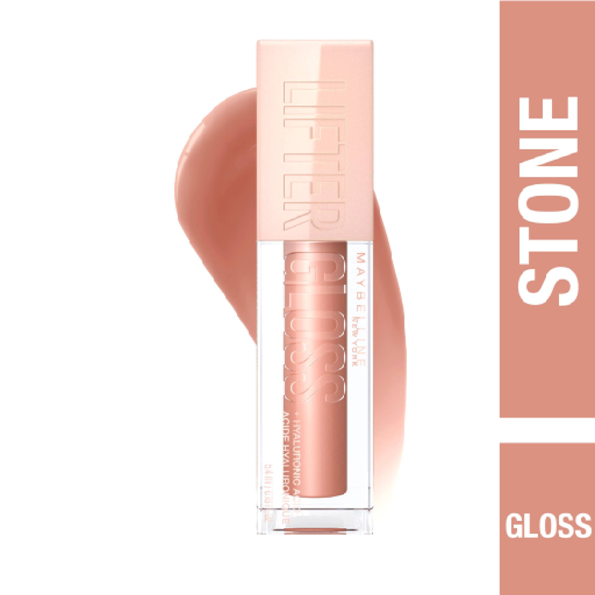Maybelline New York Lifter Gloss Lip Gloss Makeup with Hyaluronic Acid for Smooth and Hydrated Lips 008 Stone Lebanon