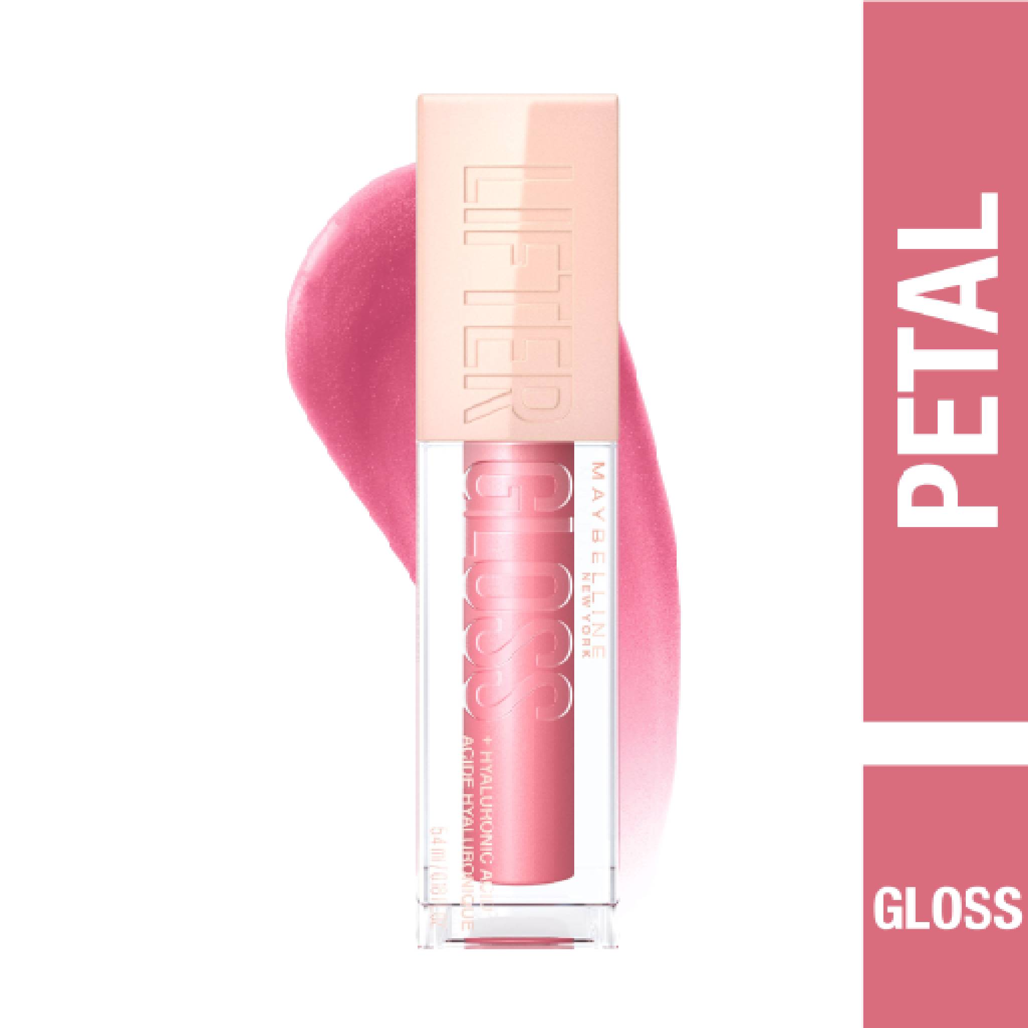 Maybelline New York Lifter Gloss Lip Gloss Makeup with Hyaluronic Acid for Smooth and Hydrated Lips 005 Petal Lebanon