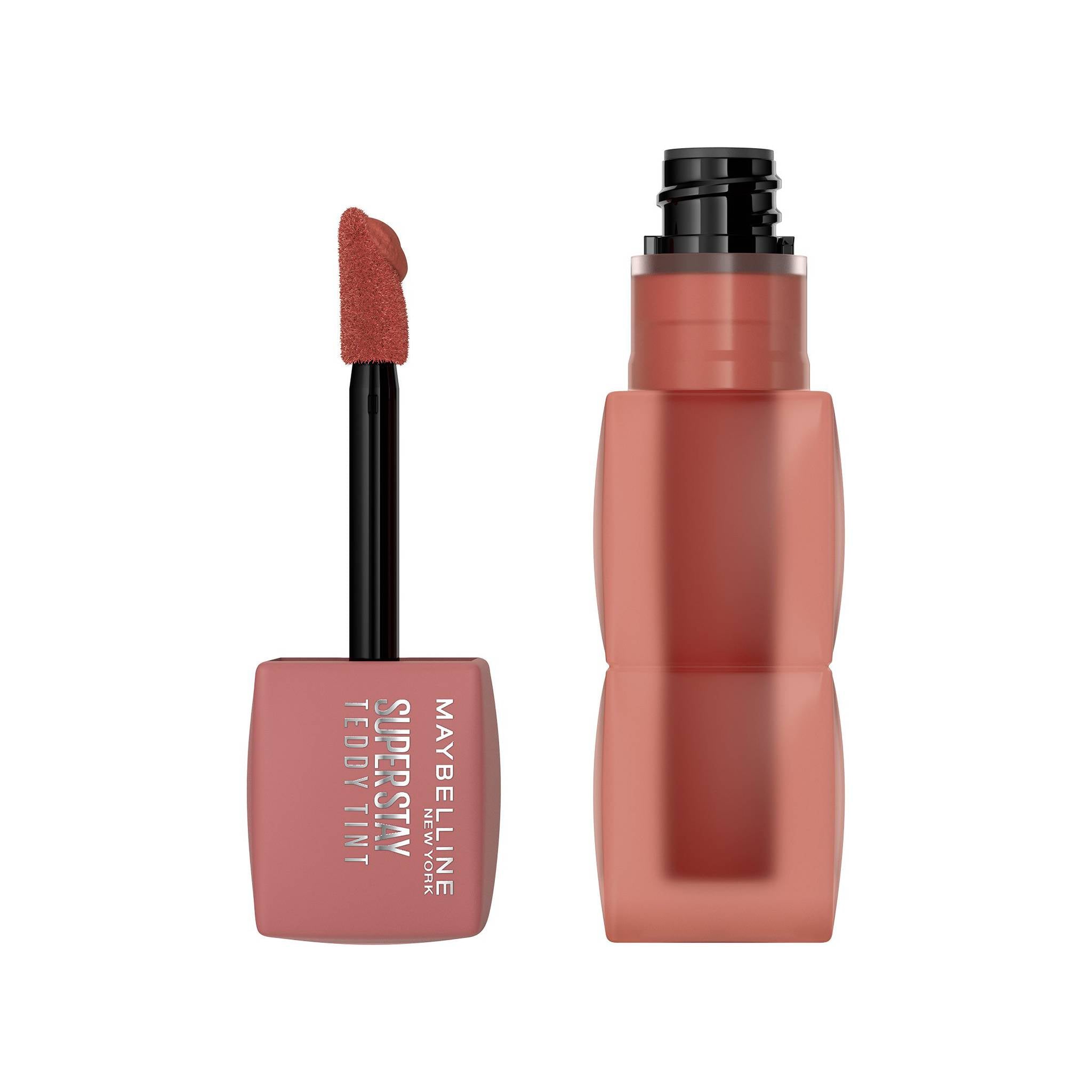 Super Stay Teddy Tint Soft Blurred Matte Lip Tint | 12h Longwear, Transfer proof