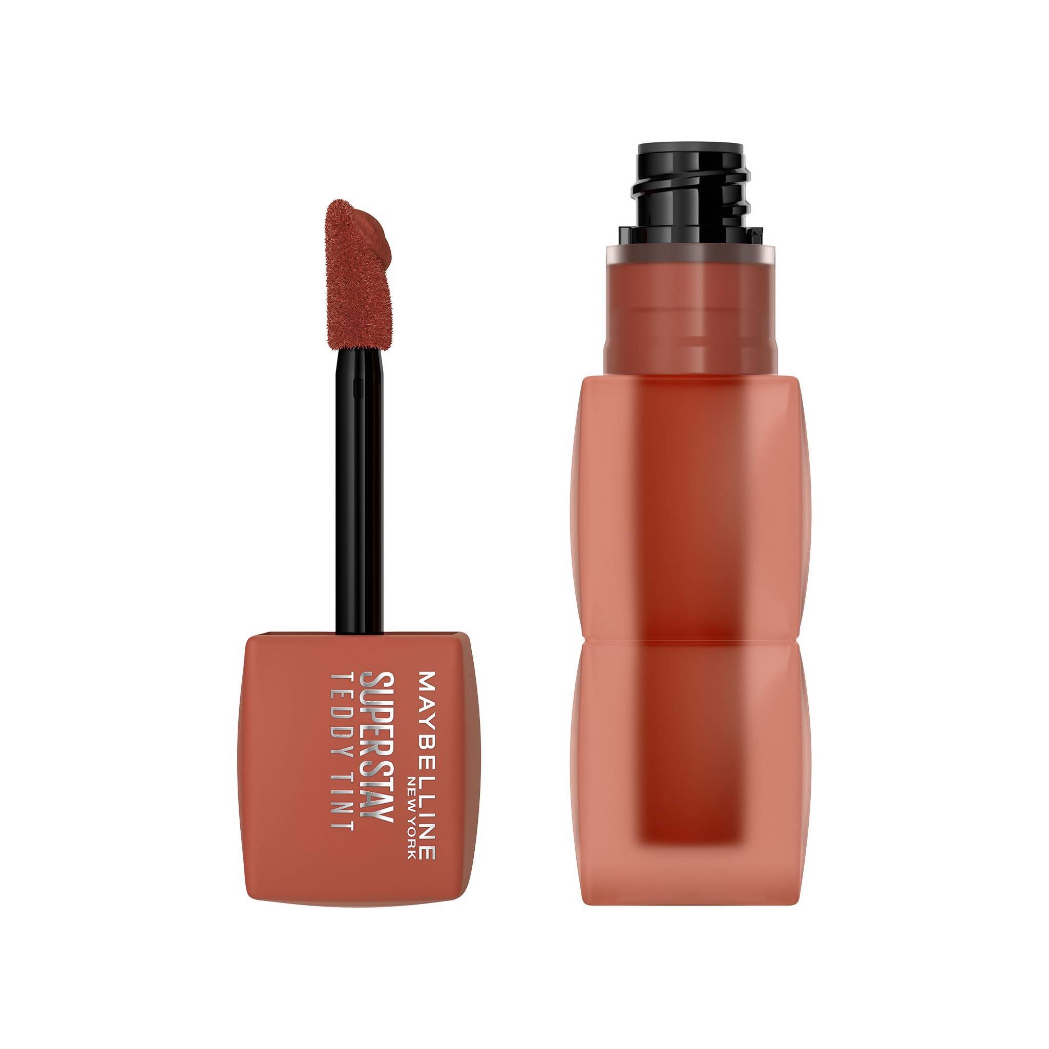 Super Stay Teddy Tint Soft Blurred Matte Lip Tint | 12h Longwear, Transfer proof