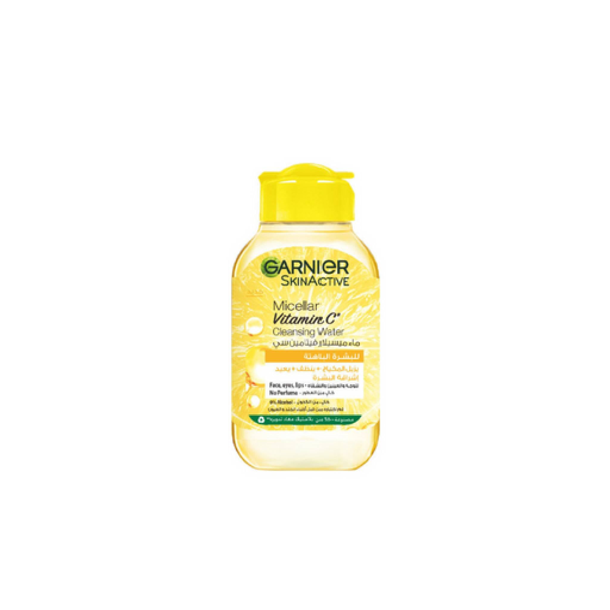 Garnier Vitamin C Micellar Water Facial Brightening Cleanser and Makeup Remover 400ml Lebanon