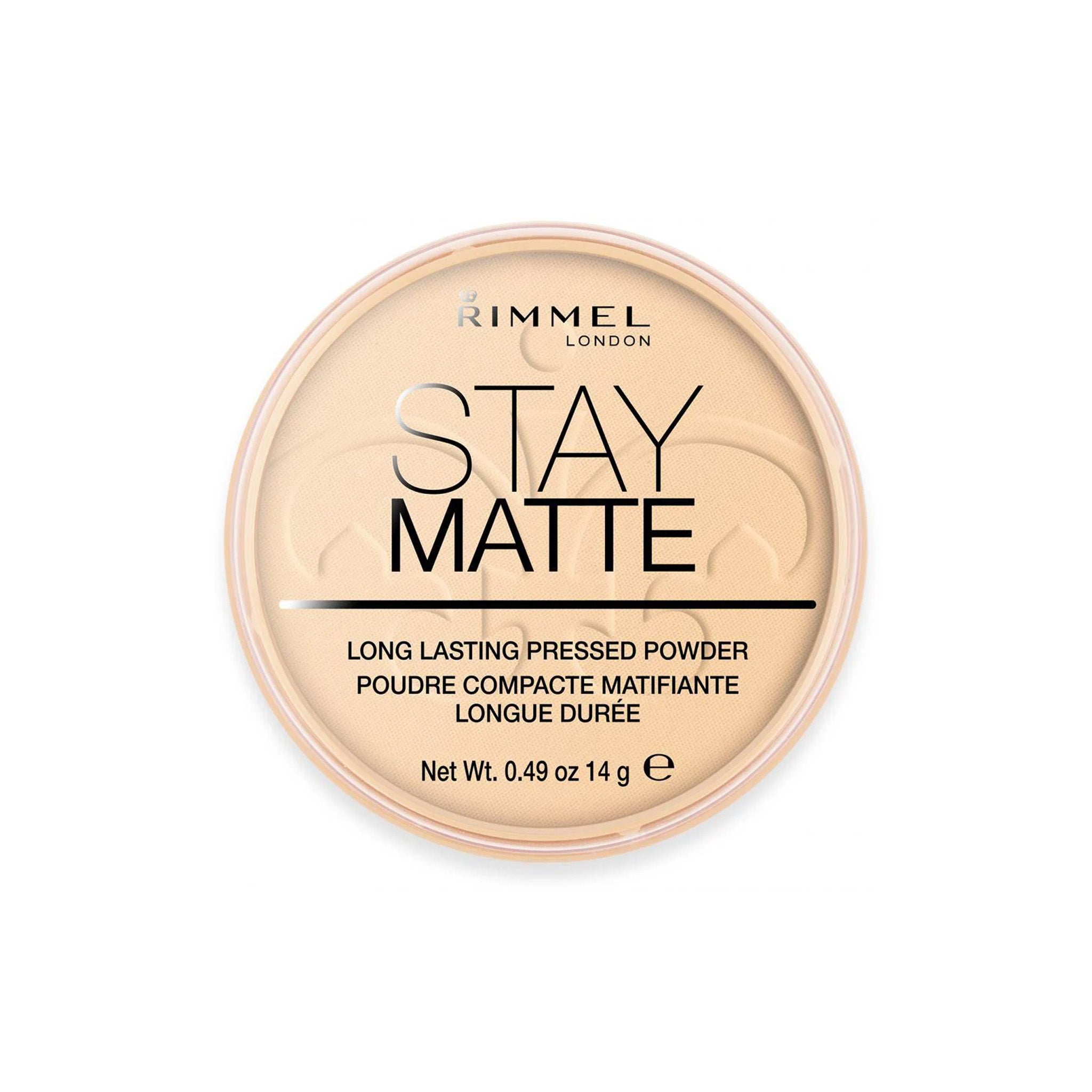 Rimmel London Stay Matte Pressed Powder 001 Transparent Lebanon
