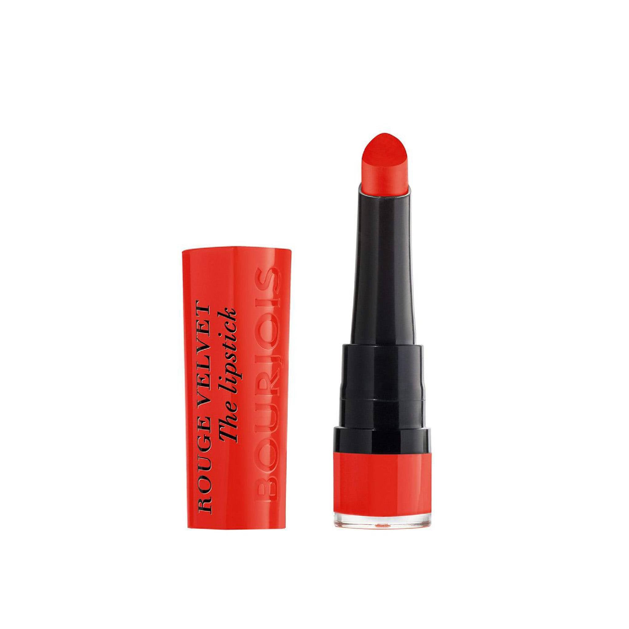 Bourjois Paris Rouge Velvet The Lipstick 07 Joli Carmin'ois Lebanon
