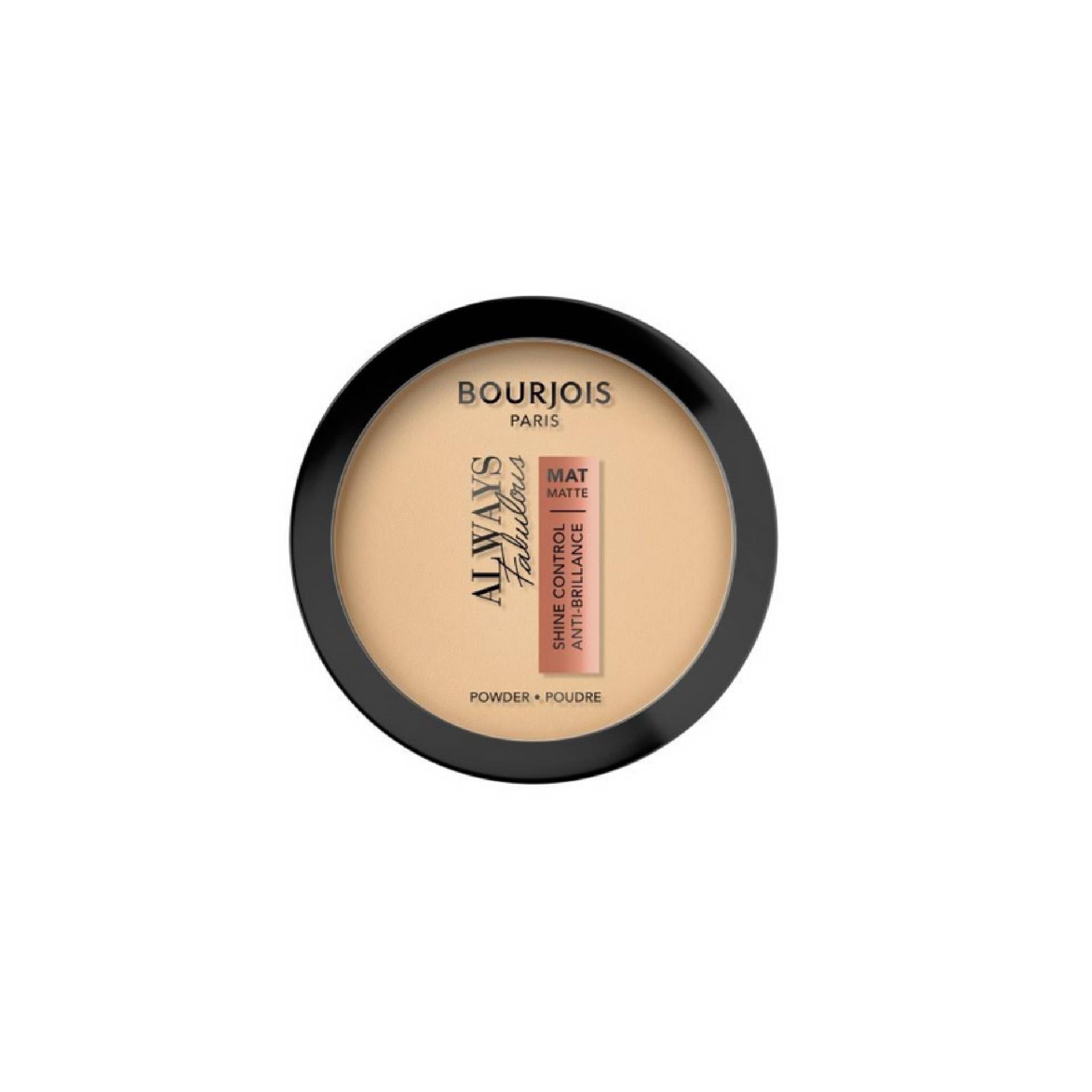 Bourjois Paris Always Fabulous Matte Compact Powder 108 Apricot Ivory Lebanon