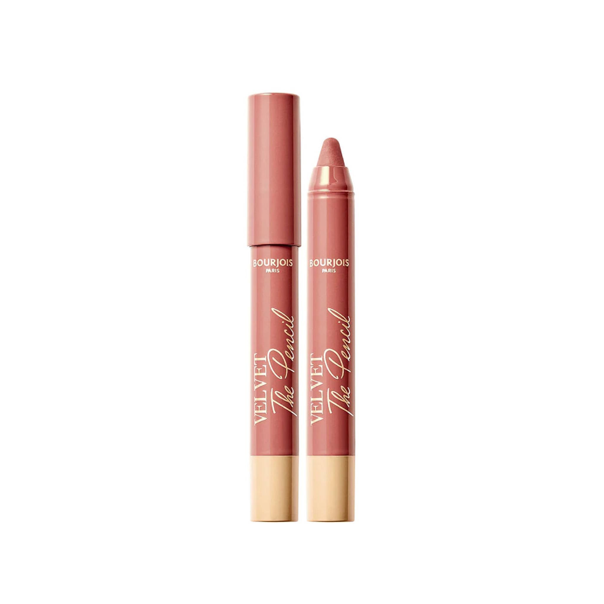 Bourjois Paris Velvet The Pencil Lipstick 01 Nudifull Lebanon