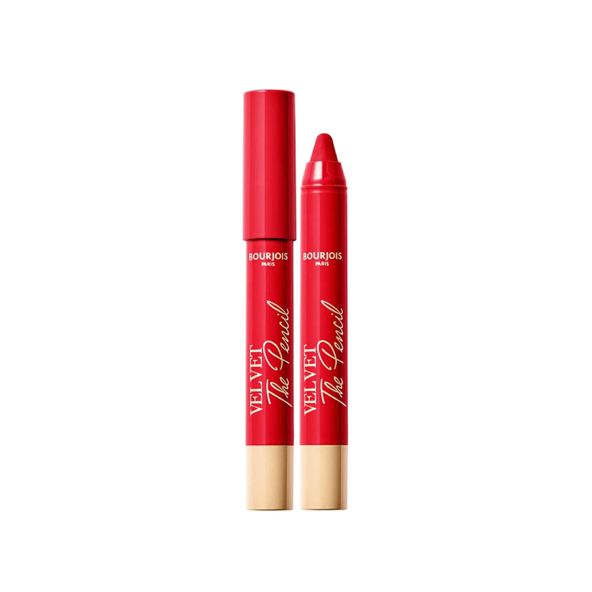 Bourjois Paris Velvet The Pencil Lipstick 07 Rouge Es-Carmin Lebanon