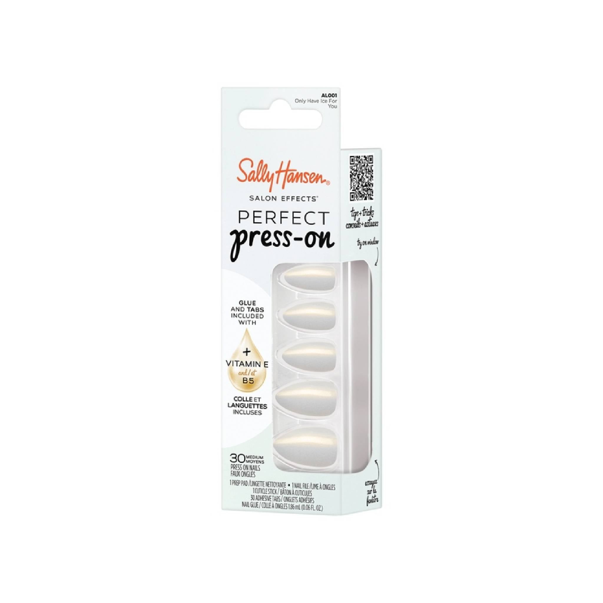 Sally Hansen Press on Nails Kit Only Have Ice For You Lebanon