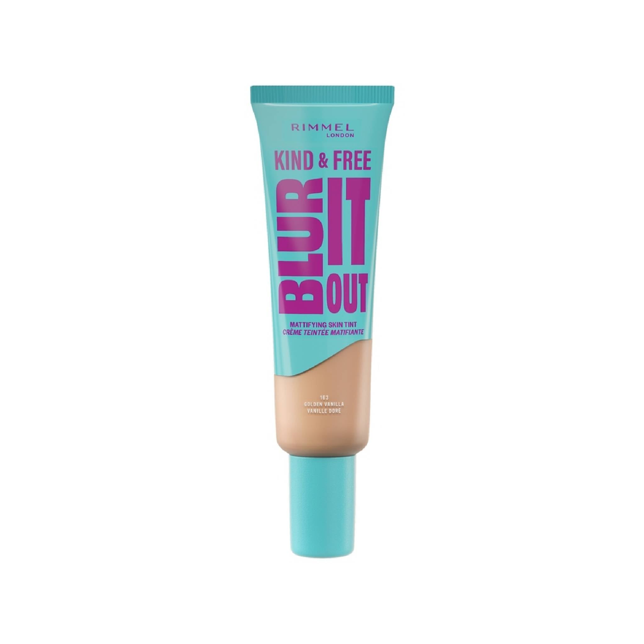 Rimmel London Kind & Free BLUR IT OUT Mattifying Skin Tint 210 Golden Beige Lebanon