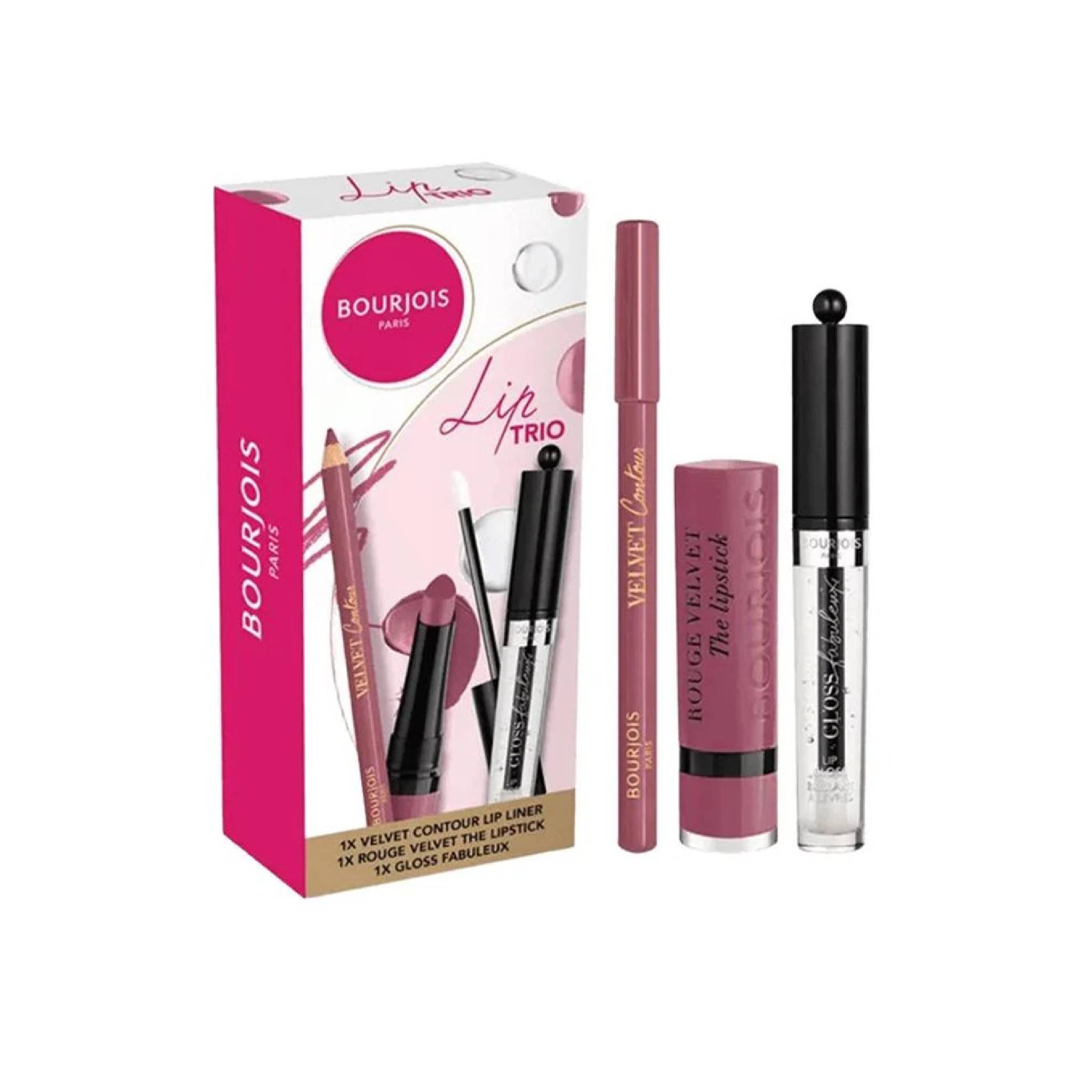 Bourjois Paris Bourjois Velvet Trio Ral Lip Velvet Gift Set Lebanon