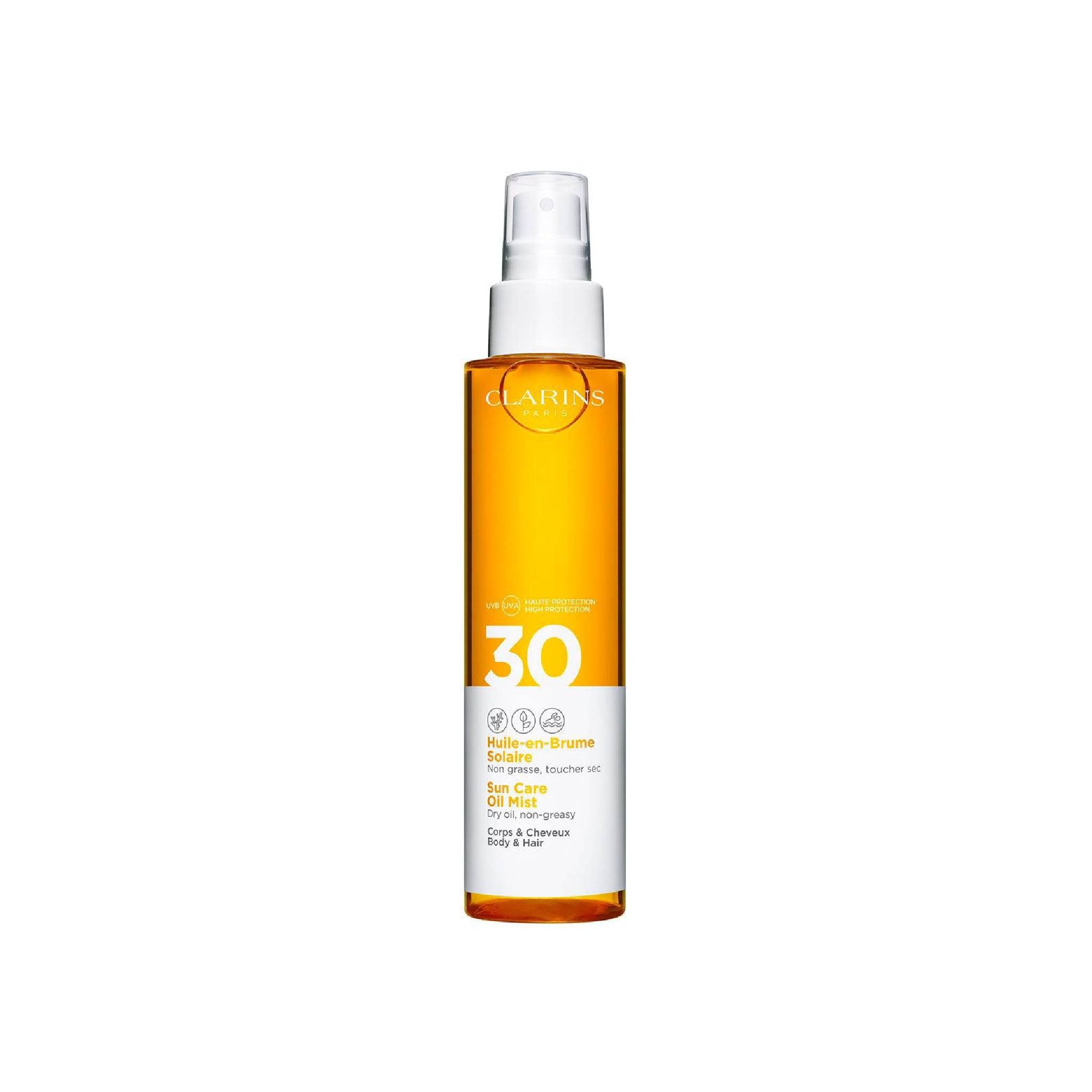 Clarins Sun Care Oil Mist Spray Body & Hair SPF30 150ml Lebanon