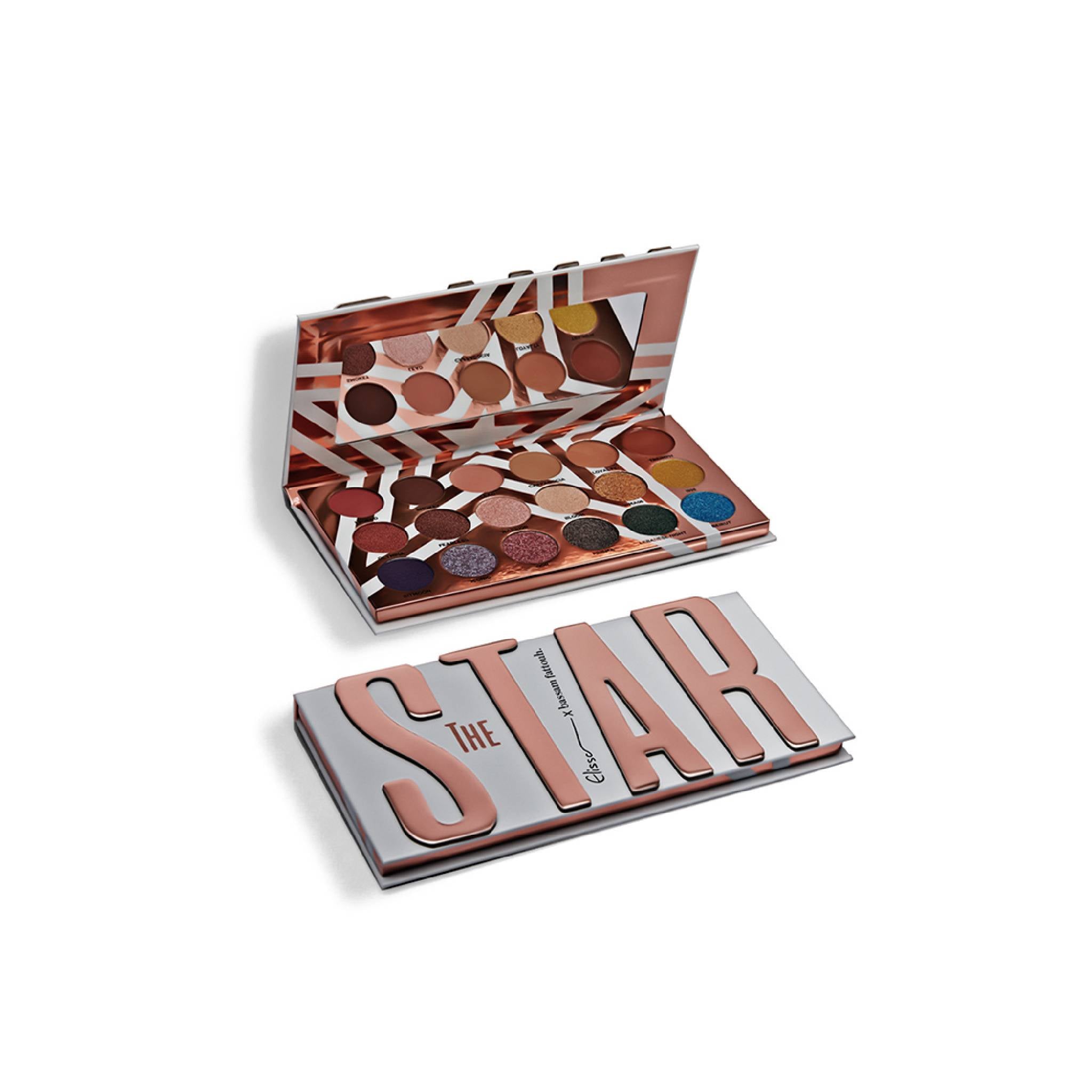 Bassam Fattouh Cosmetics The Star Eyeshadow Palette Lebanon