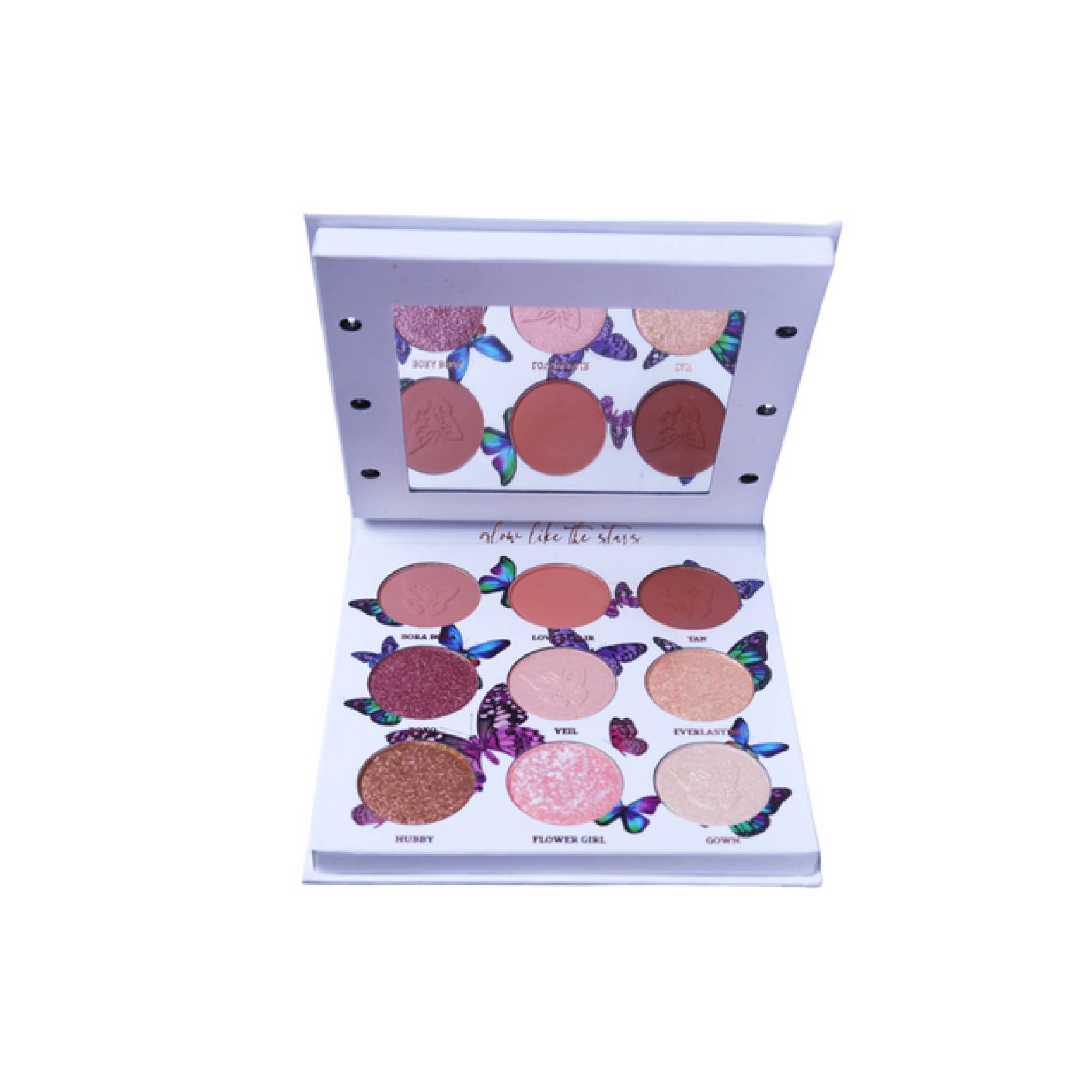 Bassam Fattouh Cosmetics The Bridelight Honeymoon Eyeshadow Palette Lebanon