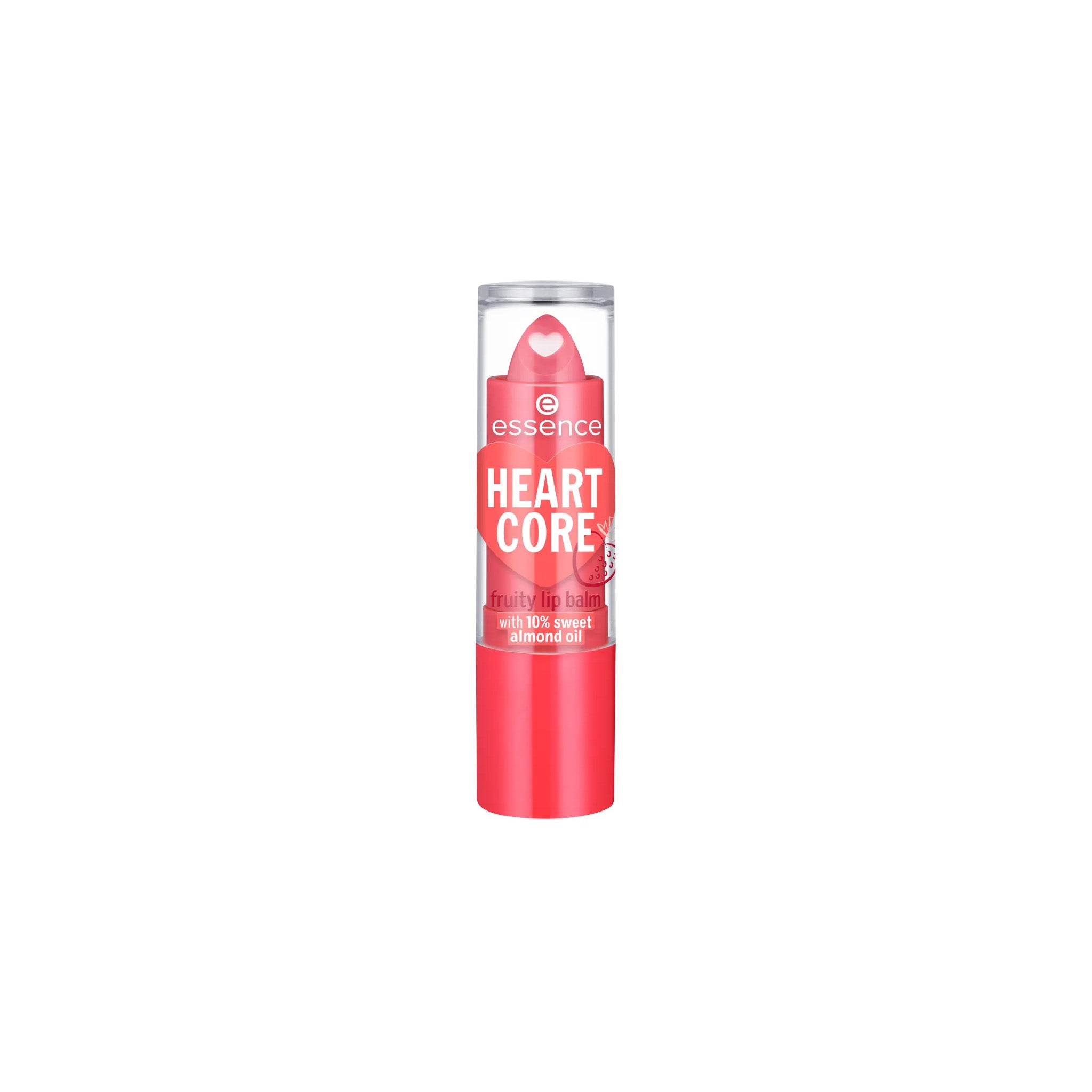 Essence Heart Core Fruity Lip Balm 02 Sweet Strawberry Lebanon