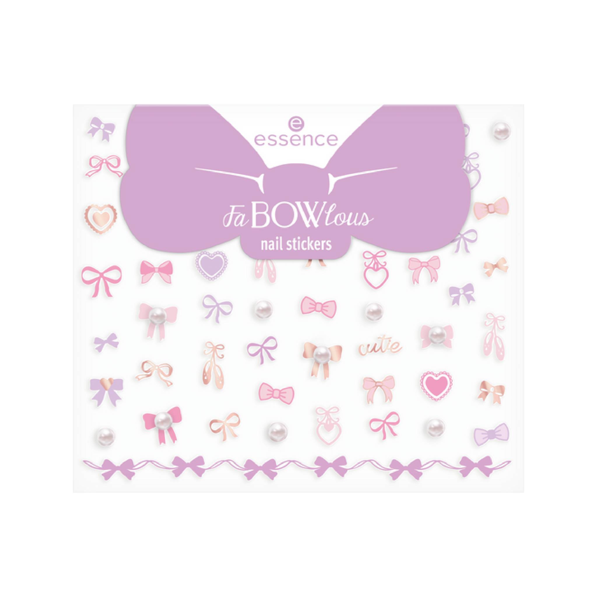 Essence FaBOWlous Nail Stickers 01 Lebanon