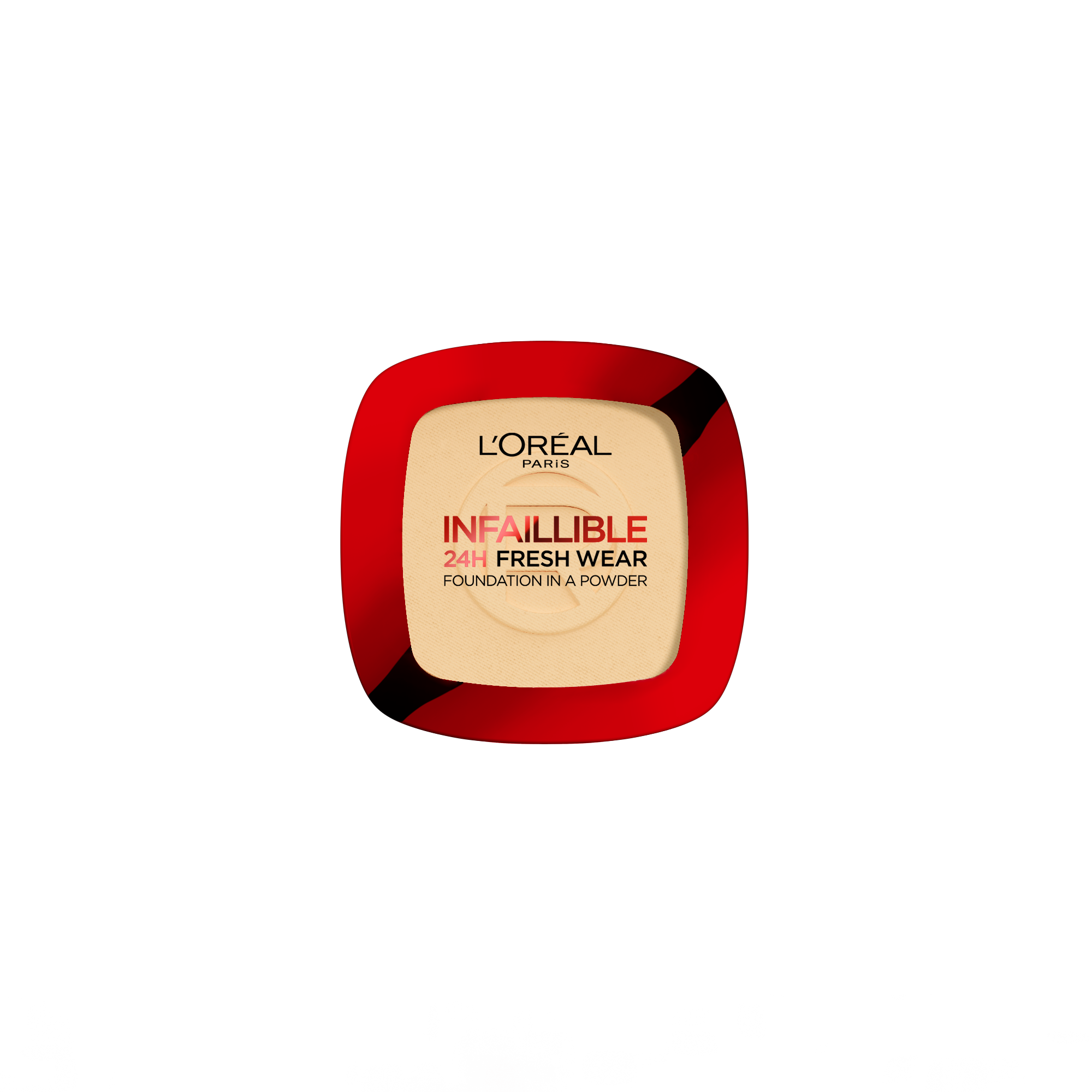 L'Oreal Paris Infallible Fresh Wear Foundation in a Powder, Up to 24H Wear 40 Warm Lebanon