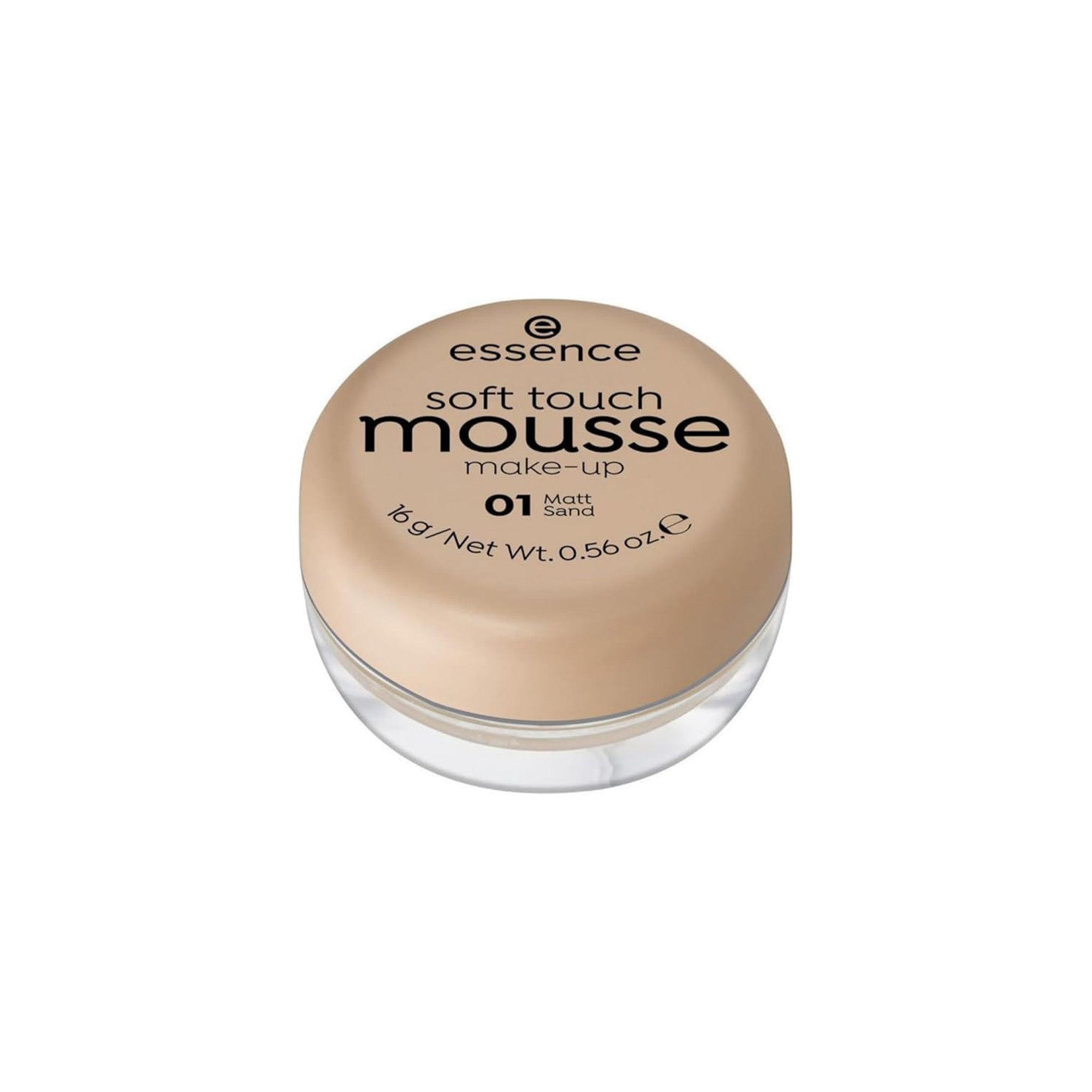 Essence Soft Touch Mousse Make-Up 01 Matt Sand Lebanon