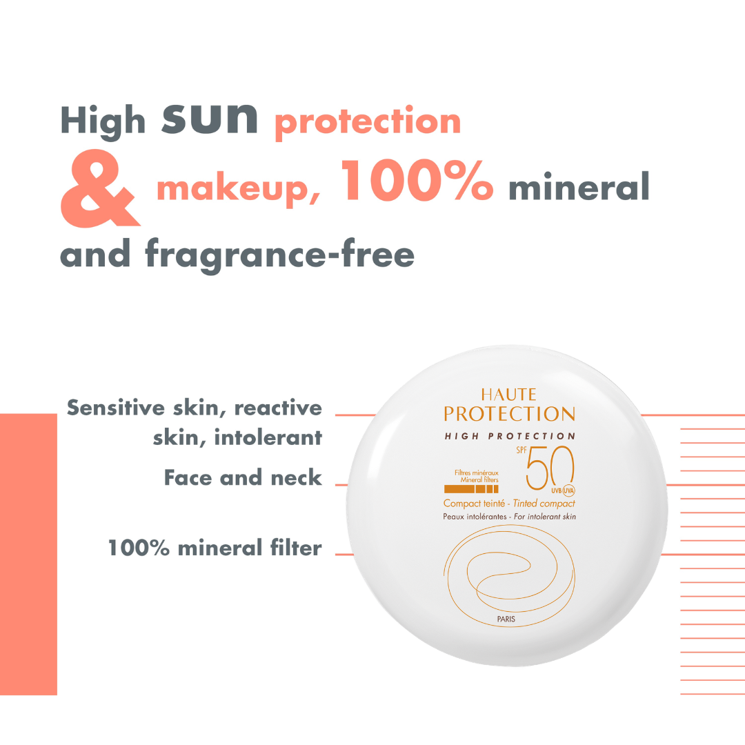 High Protection Compact Tinted, Sand, Spf 50
