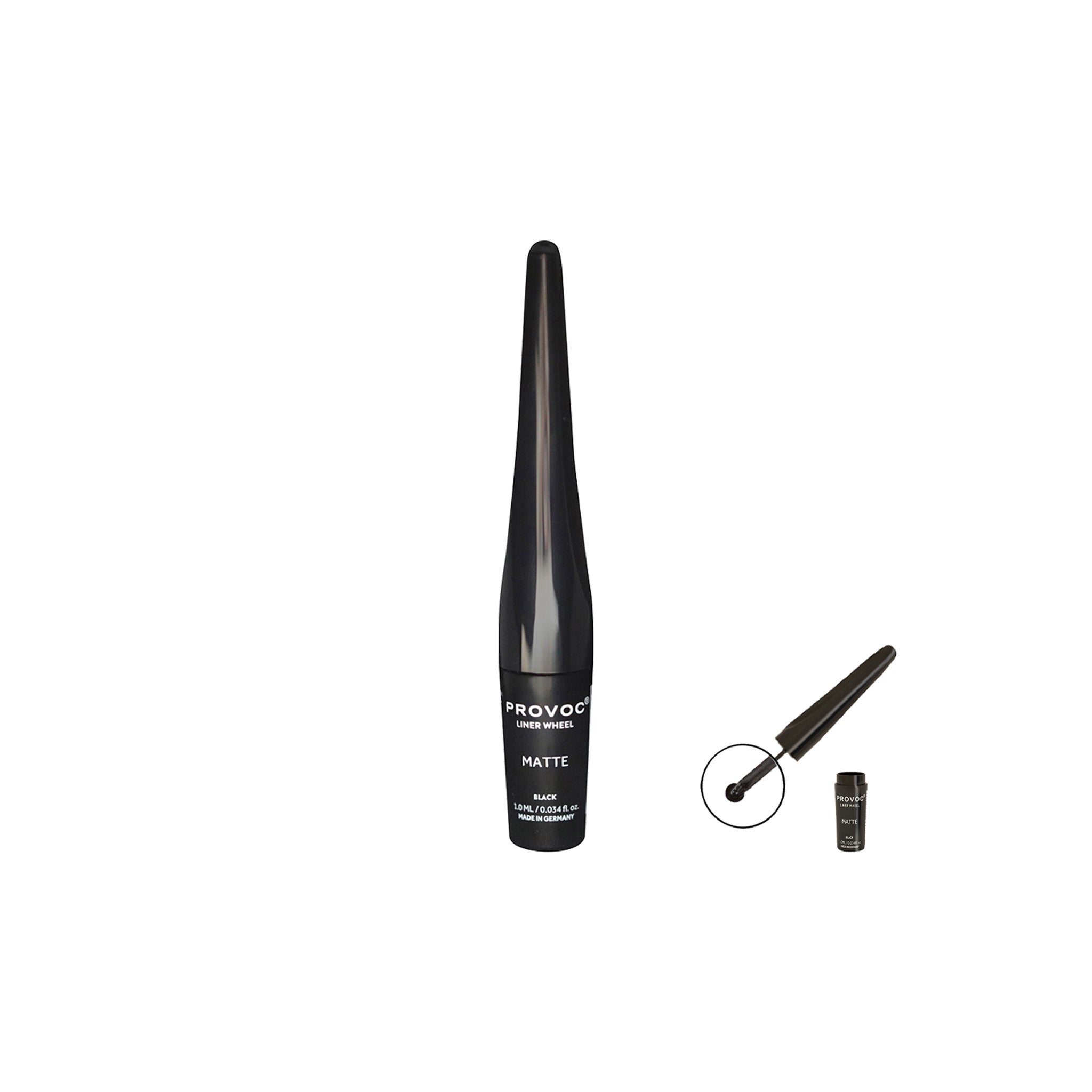 Provoc Liner Wheel Liquid Eyeliner 01 Matte Black Lebanon
