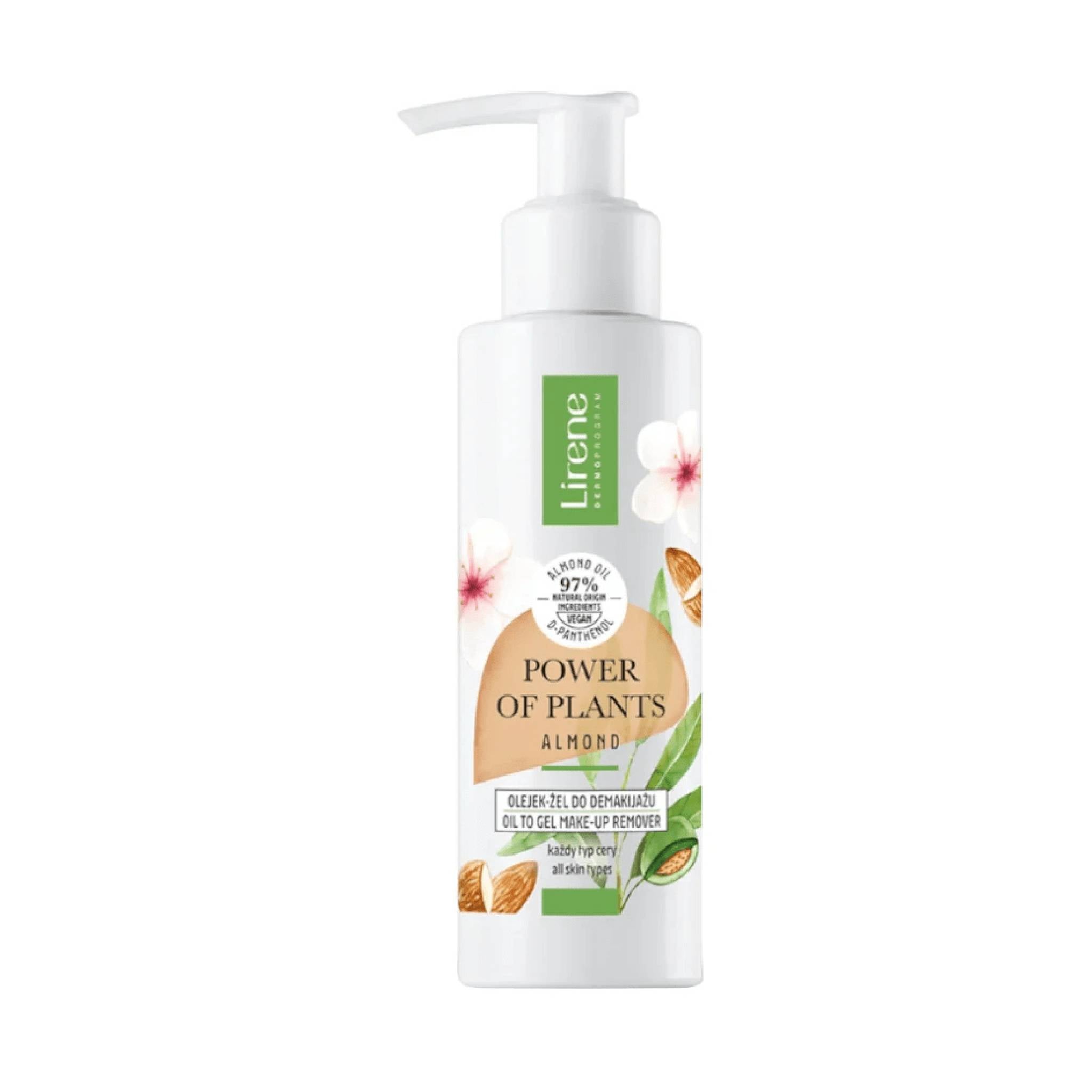 Lirene Power of Plants Almond Makeup Remover 200ml Lebanon