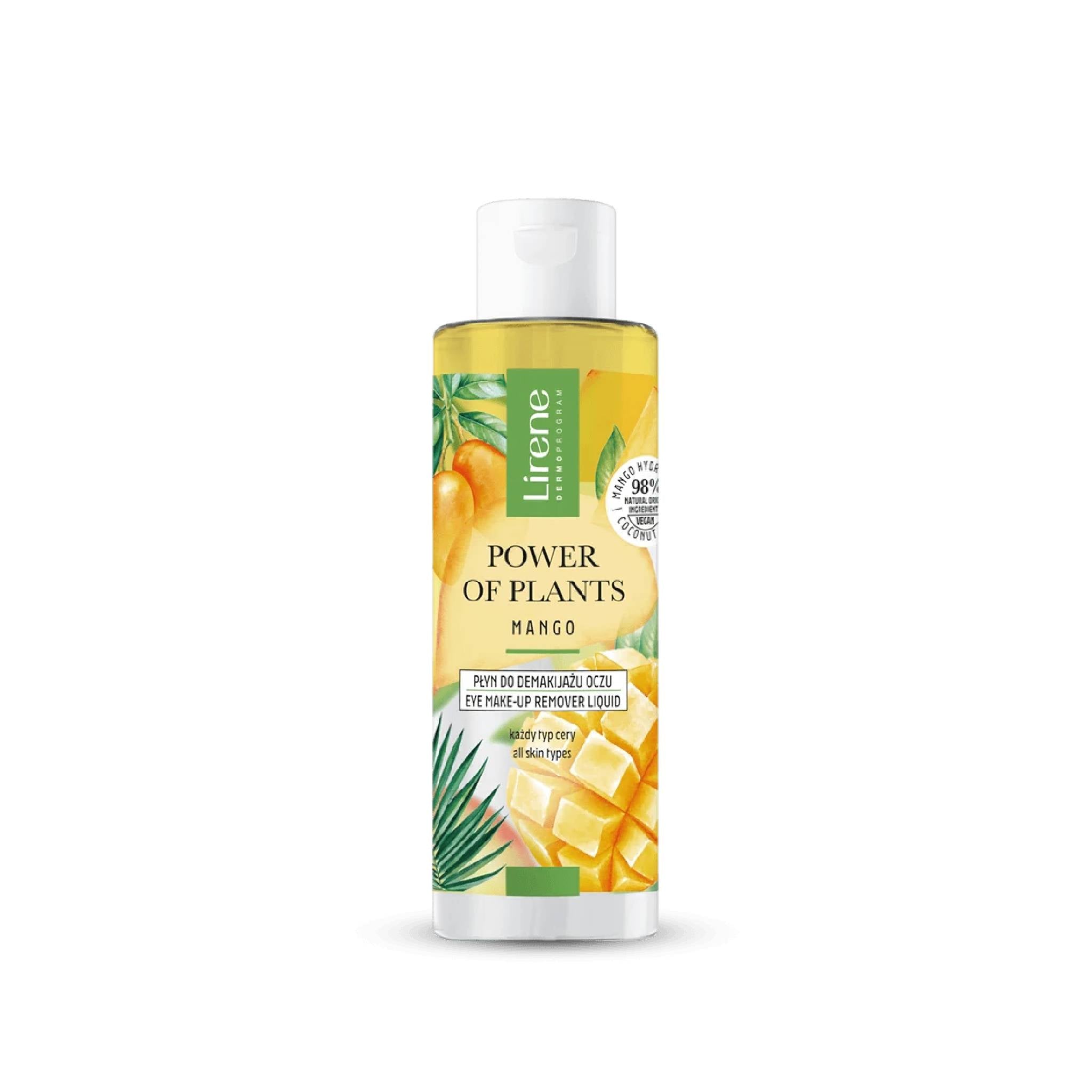 Lirene Power of Plants Mango Eye Makeup Remover 145ml Lebanon