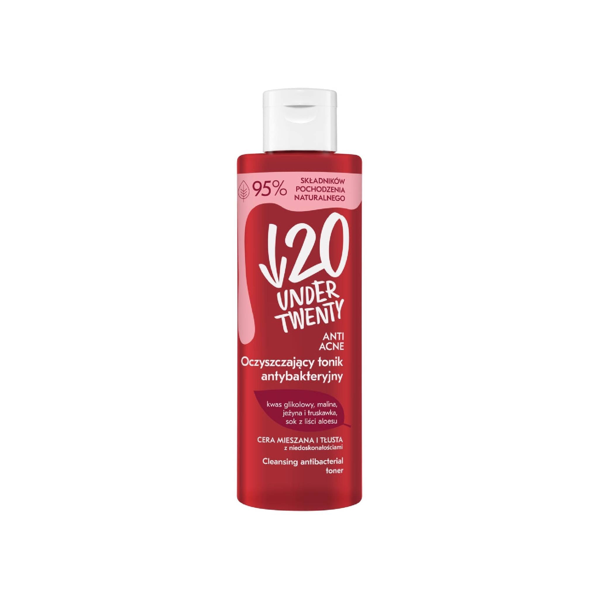Lirene Under 20 Cleansing Antibacterial Toner 200ml Lebanon