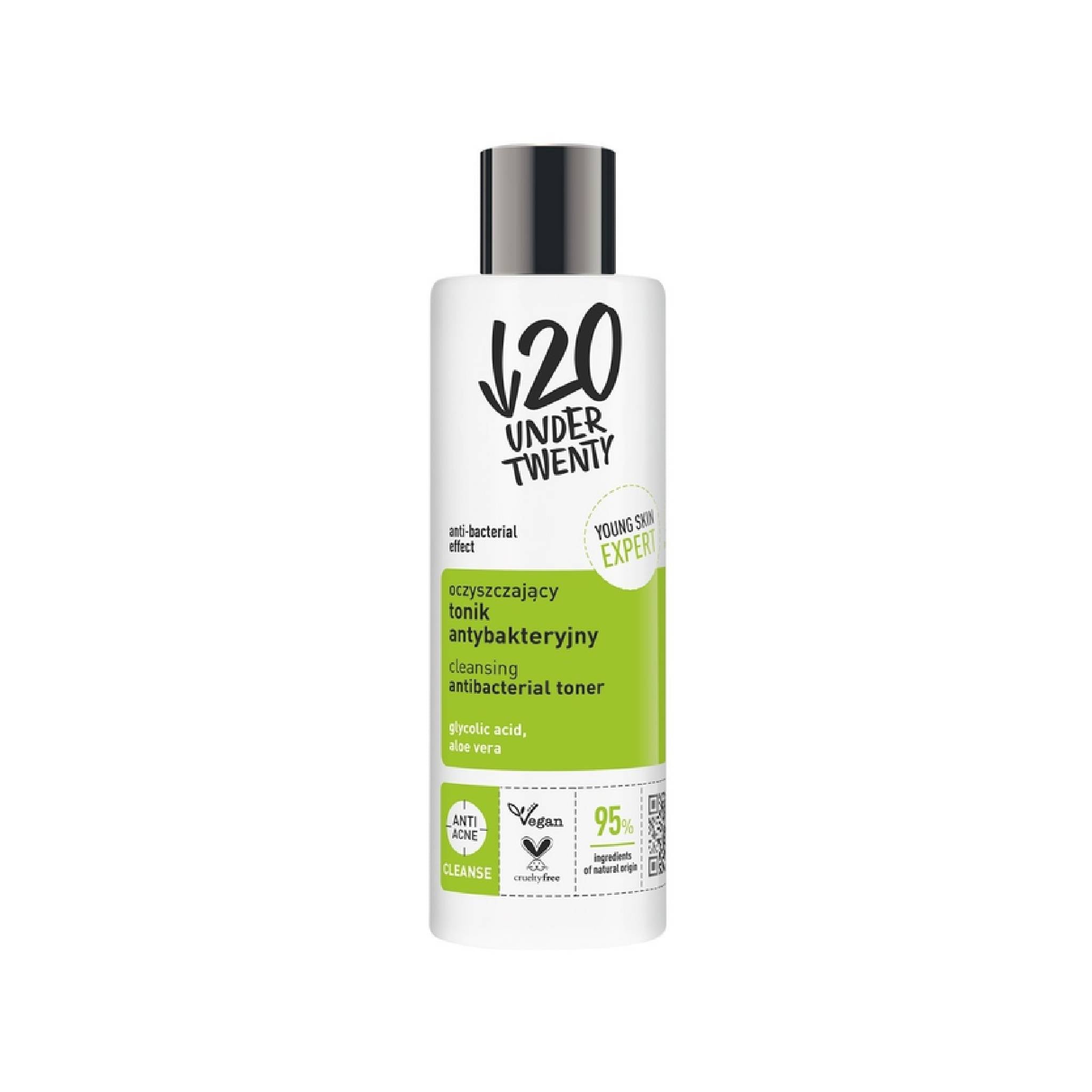 Lirene Under 20 Antibacterial Toner Aloe 200ml Lebanon