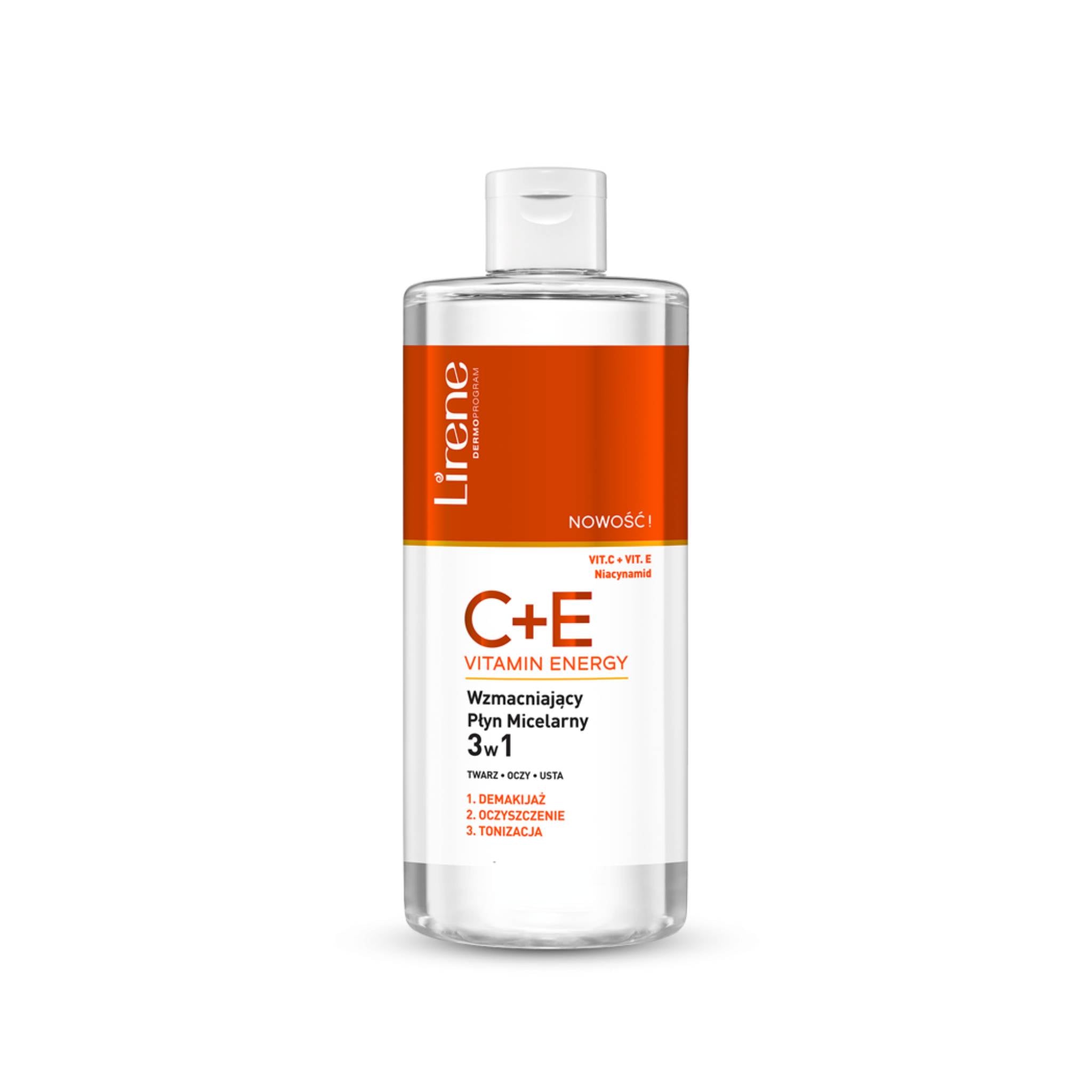 Lirene C+E Vitamin Micellar Water 400ml Lebanon