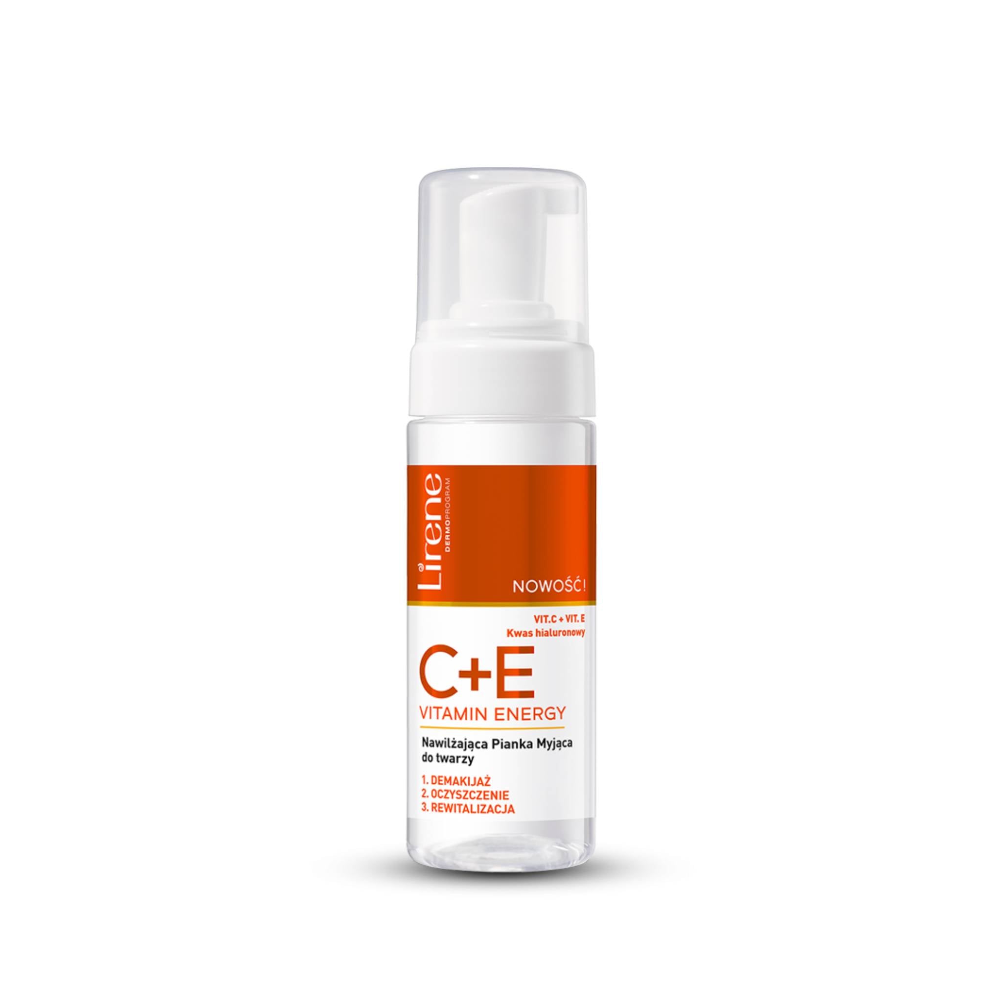 Lirene C+E Vitamin Moisturizing Foam 150ml Lebanon