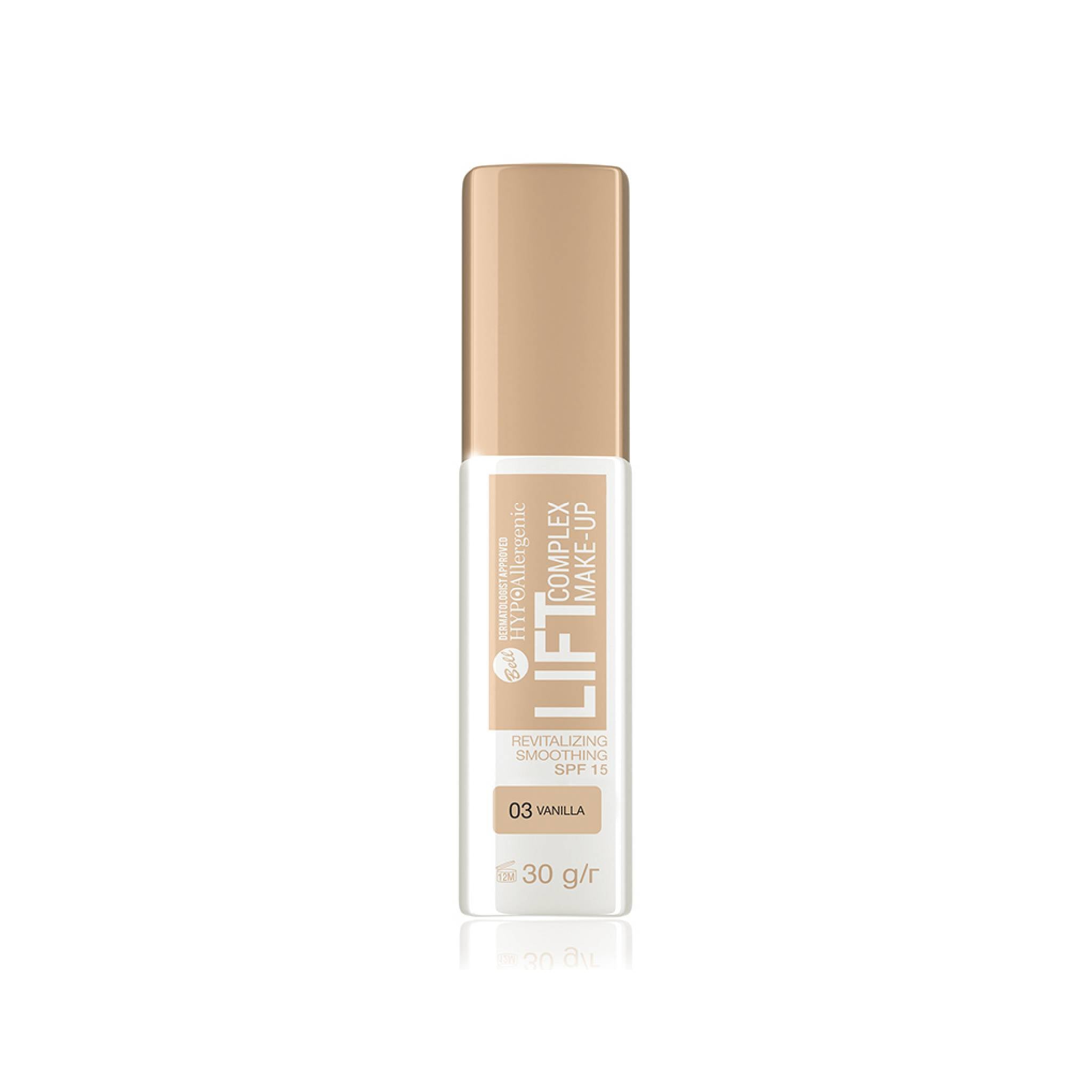 Bell HYPOAllergenic Hypoallergenic Lift Complex Foundation SPF15 03 Vanilla Lebanon