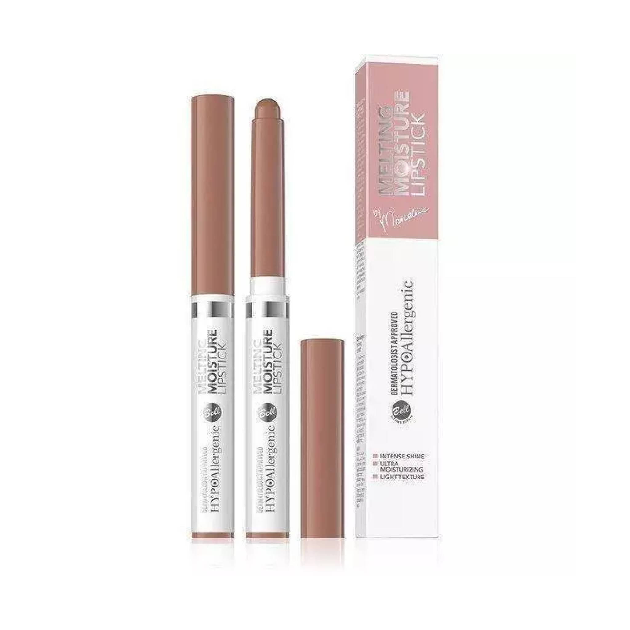 Bell HYPOAllergenic Hypoallergenic Melting Moisture Lipstick 02 Mocha Beige Lebanon