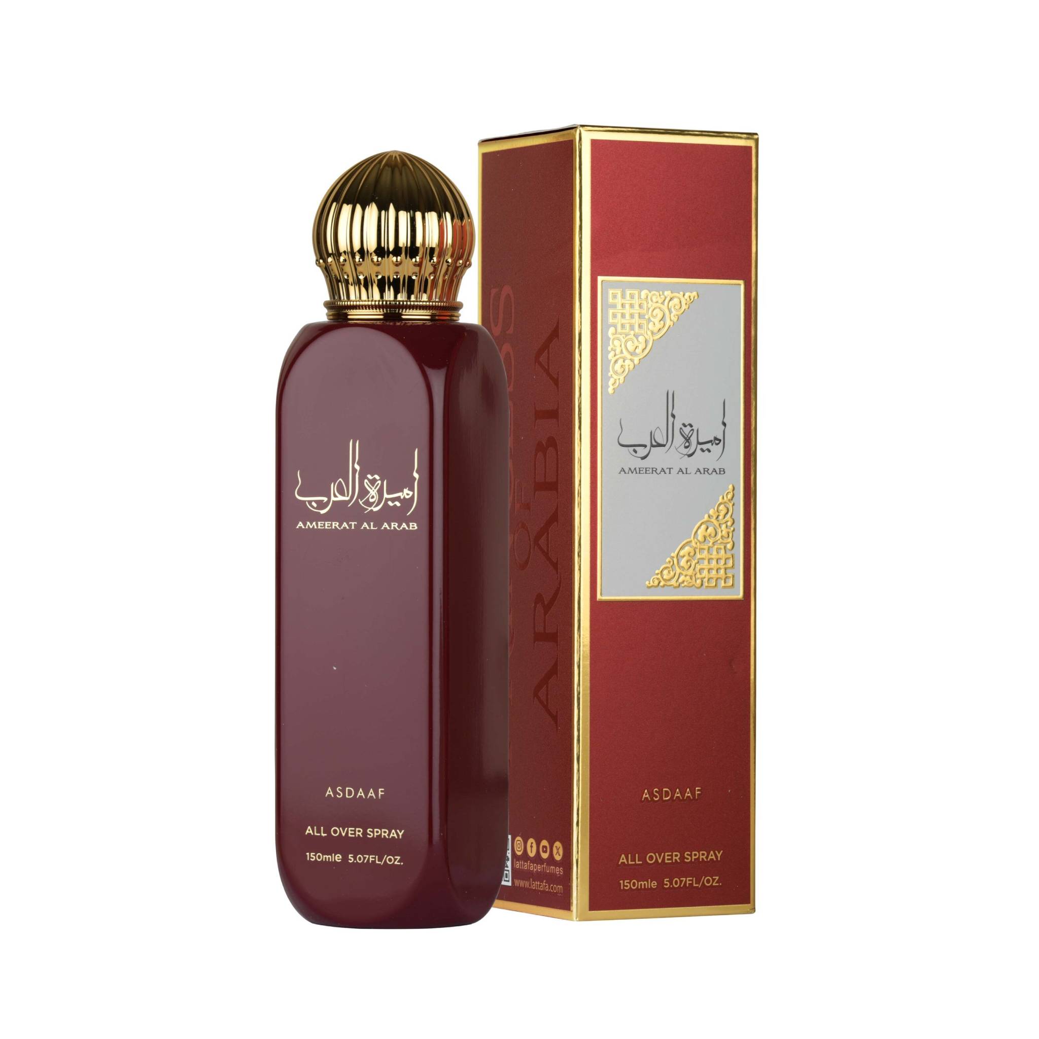 Lattafa Ameerat Al Arab Body Mist 150ml Lebanon