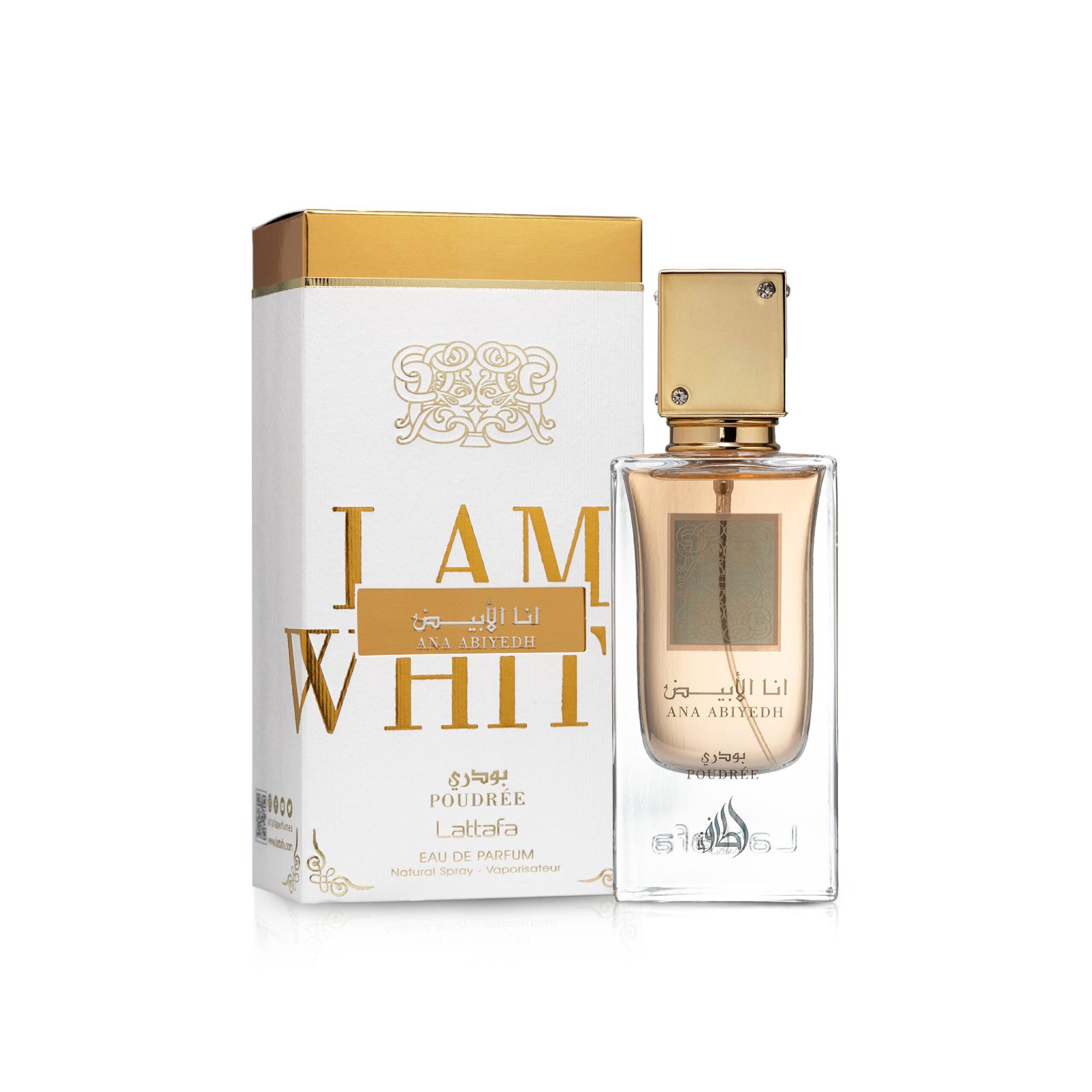 Lattafa Ana Abiyedh Poudrée Eau de Parfum 60ml Lebanon