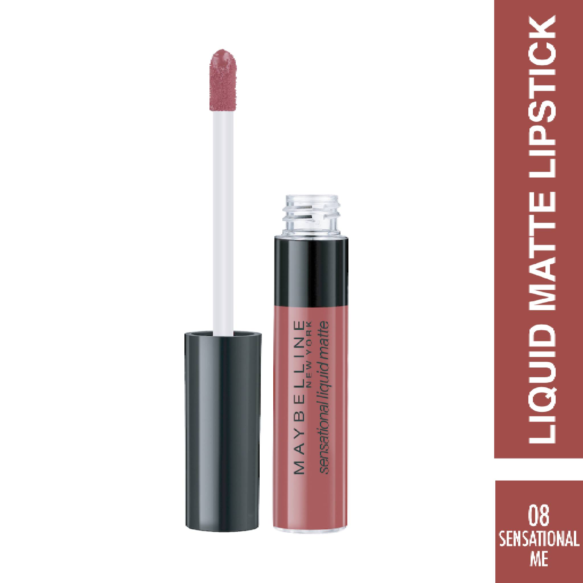 Maybelline New York Sensational Liquid Matte Lipstick 02 Soft Wine Lebanon