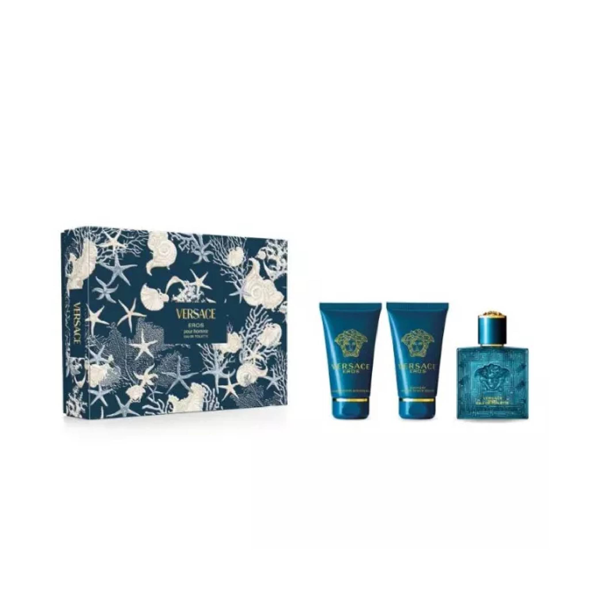 Versace Men's Eros EDT Gift Set Lebanon