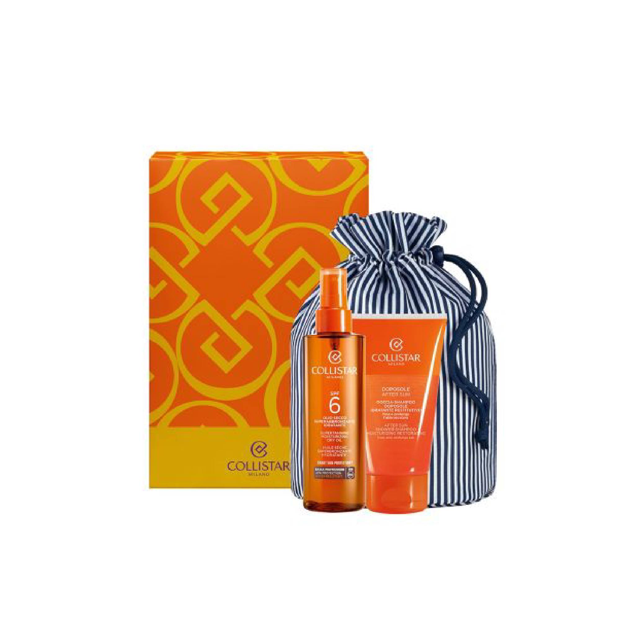 Collistar Sun Supertanning Moisturizing Dry Oil Spf6 Set Lebanon