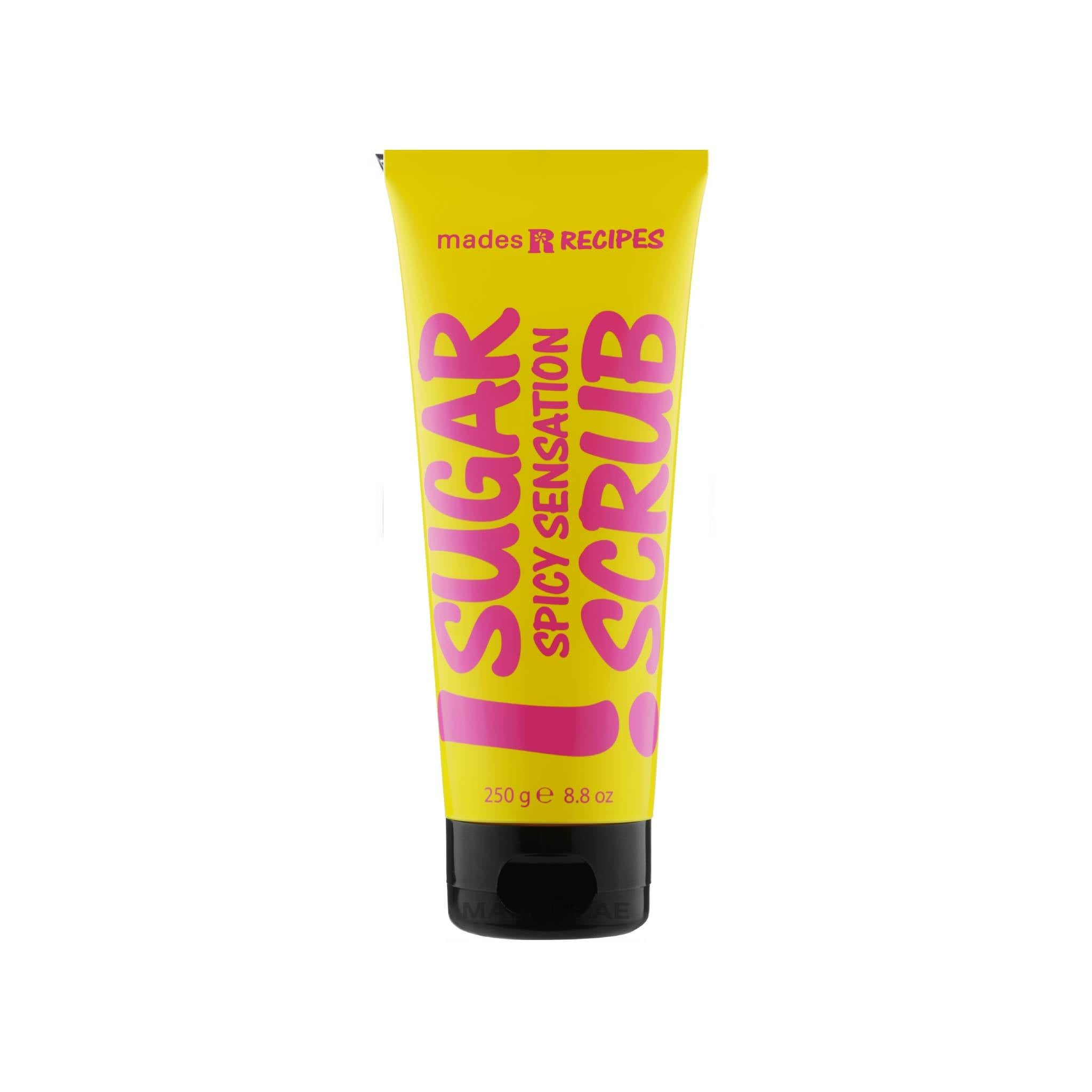Mades R Recipes Yellow Body Sugar Scrub Spicy Sensation 250g Lebanon